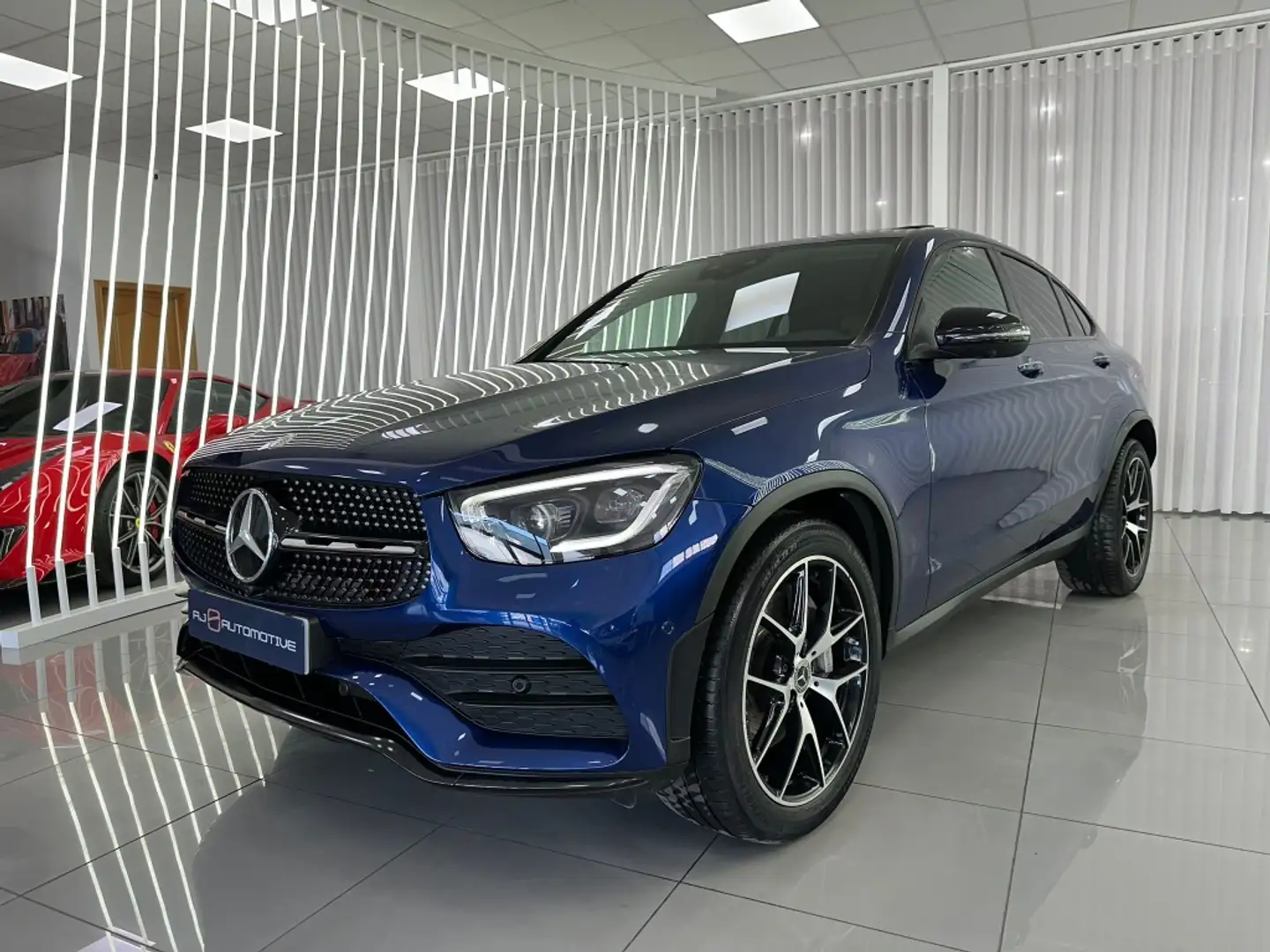 Mercedes-Benz GLC 300 Coupé 300d 4Matic 9G-Tronic Azul - 1