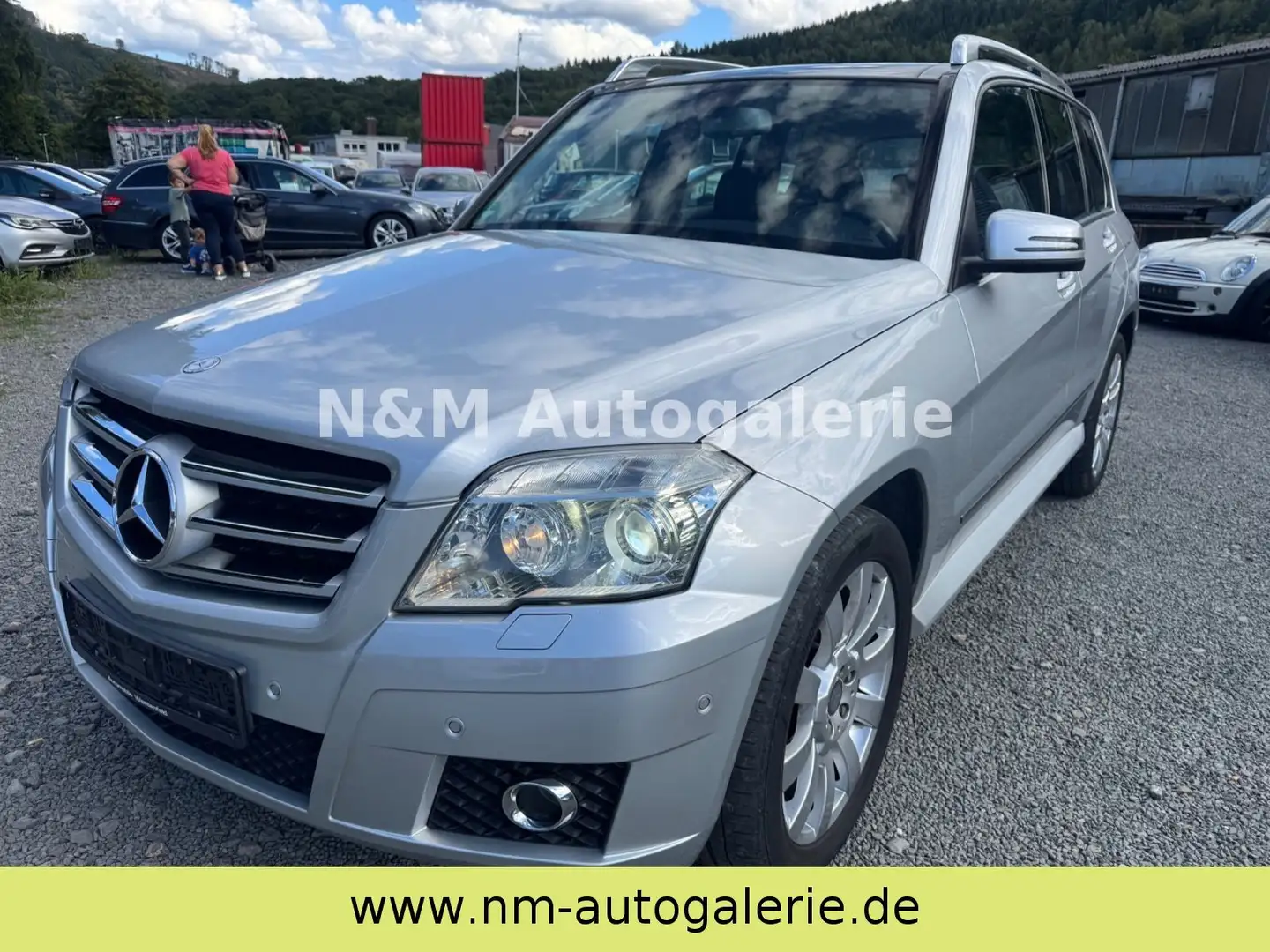 Mercedes-Benz GLK 350 GLK -Klasse GLK 350 CDI 4Matic*2.Hand* Silber - 1