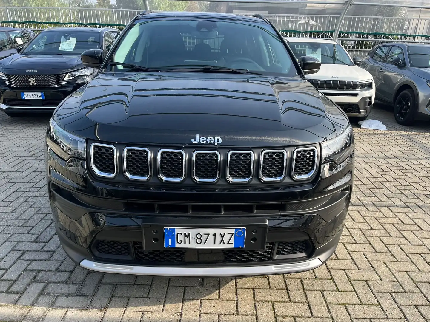 Jeep Compass Compass 1.3 Turbo T4 190 CV PHEV AT6 4xe Limited Zwart - 2