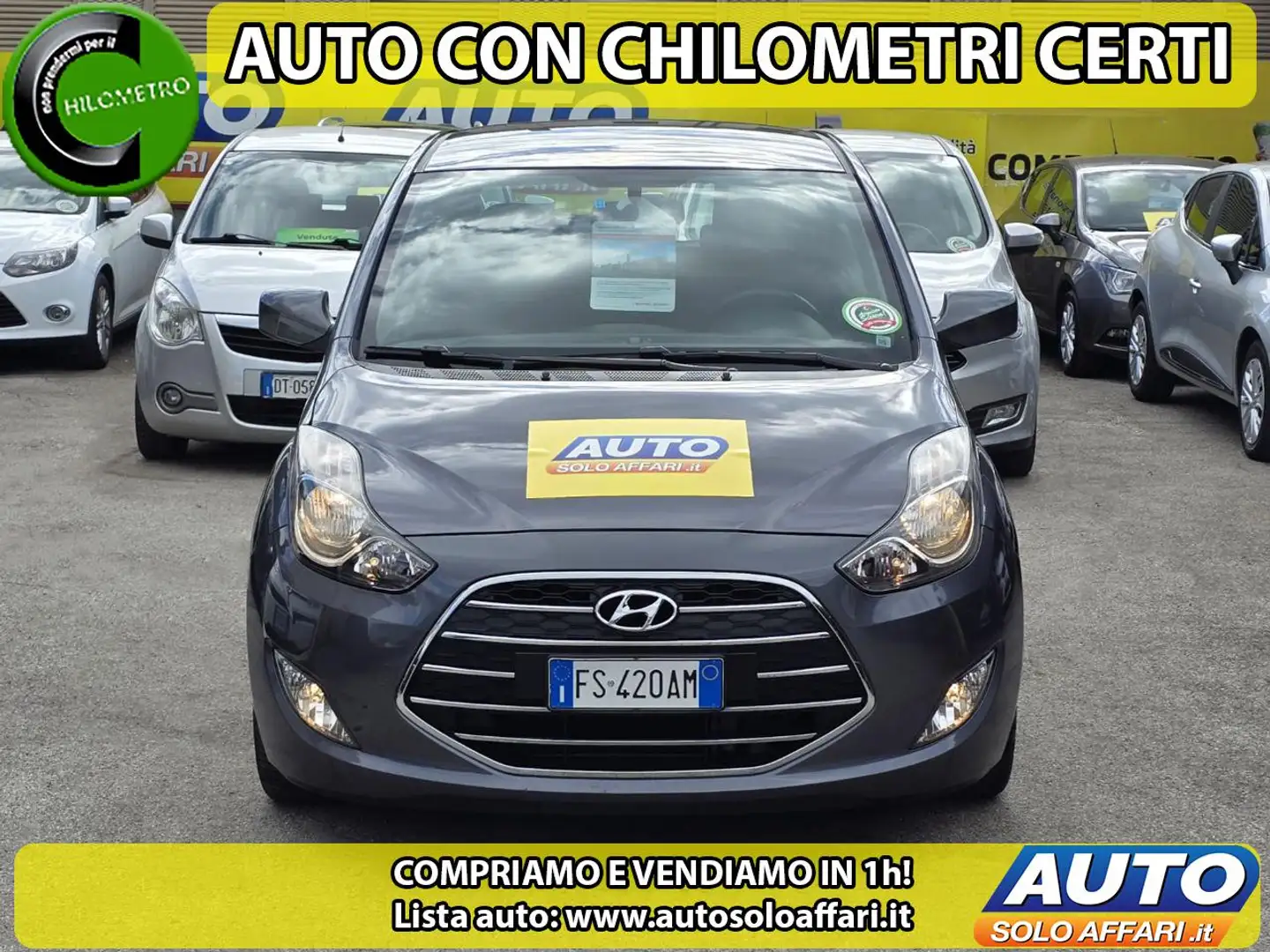 Hyundai iX20 1.4 CRDI 78.000KM EURO6B/NEOPATENTATI/TOUCH Gris - 1