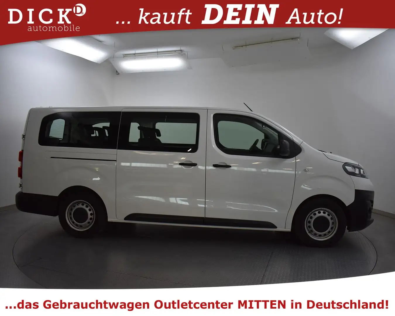 Opel Vivaro 1.5d L3 9SI+NAVI+KLIMA+TEMP+CARPL+PDC+DAB Weiß - 2