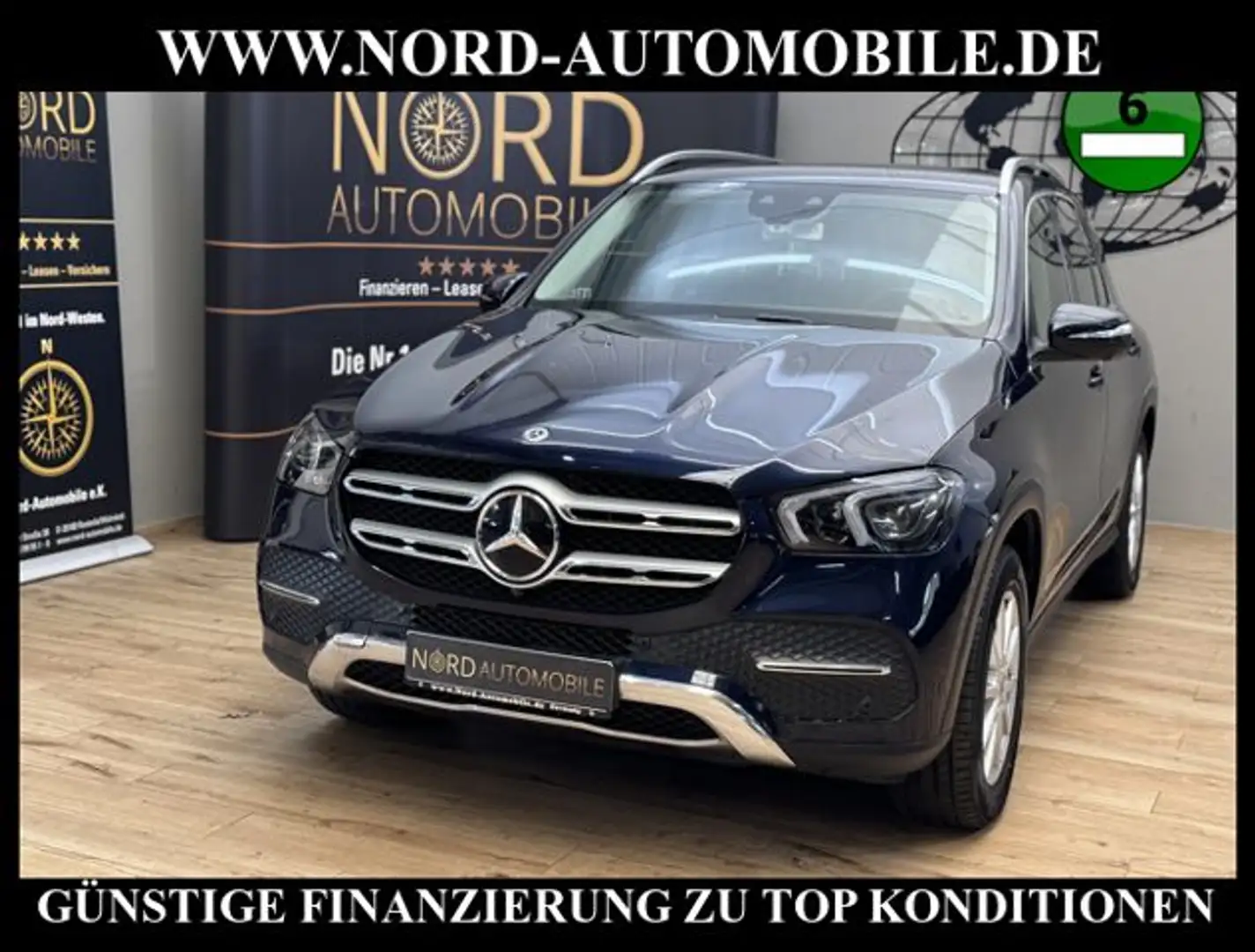 Mercedes-Benz GLE 300 d 4MATIC *Distro+*Wide*360°*EasyPack*LED Blau - 1