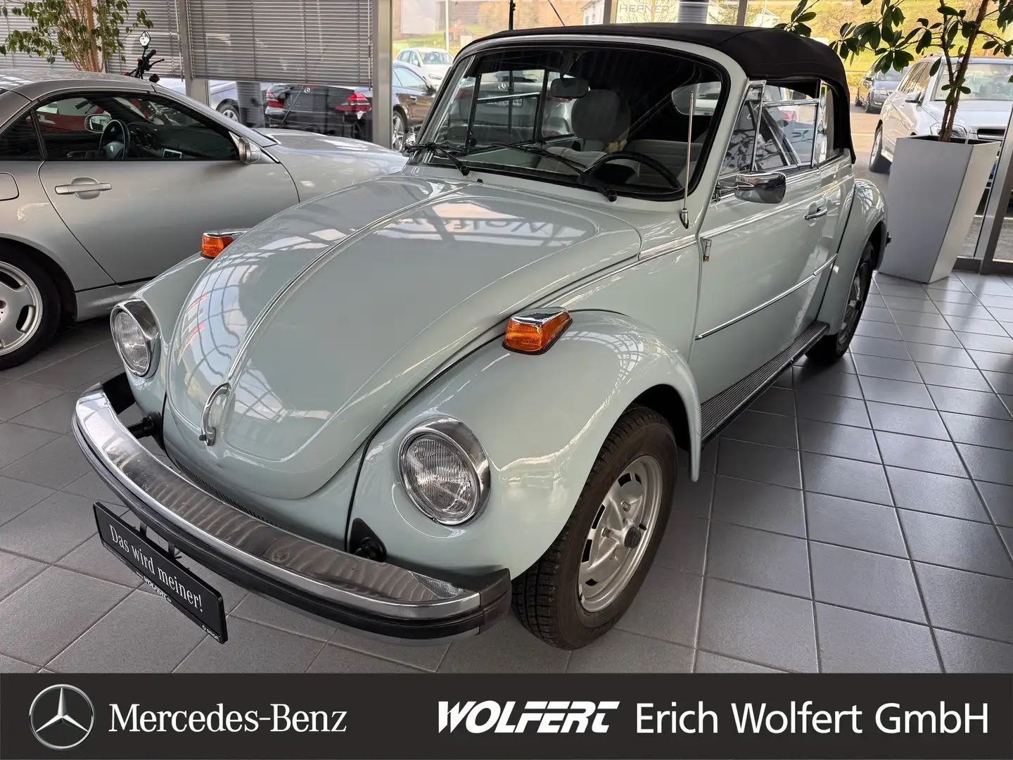 Volkswagen Käfer Cabrio 1303 LE mit Einspritzmotor 50 PS US Version Azul - 1