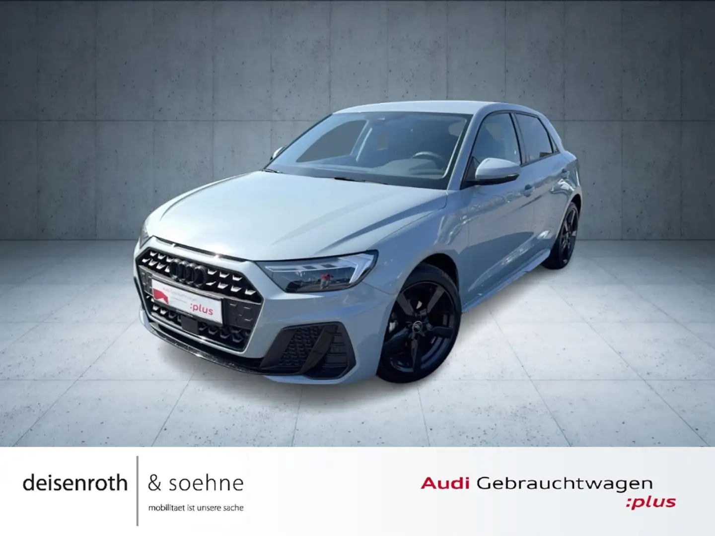 Audi A1 Sportback S line 25 TFSI S tr LED/Nav/PBox/ACC/17' Grey - 1