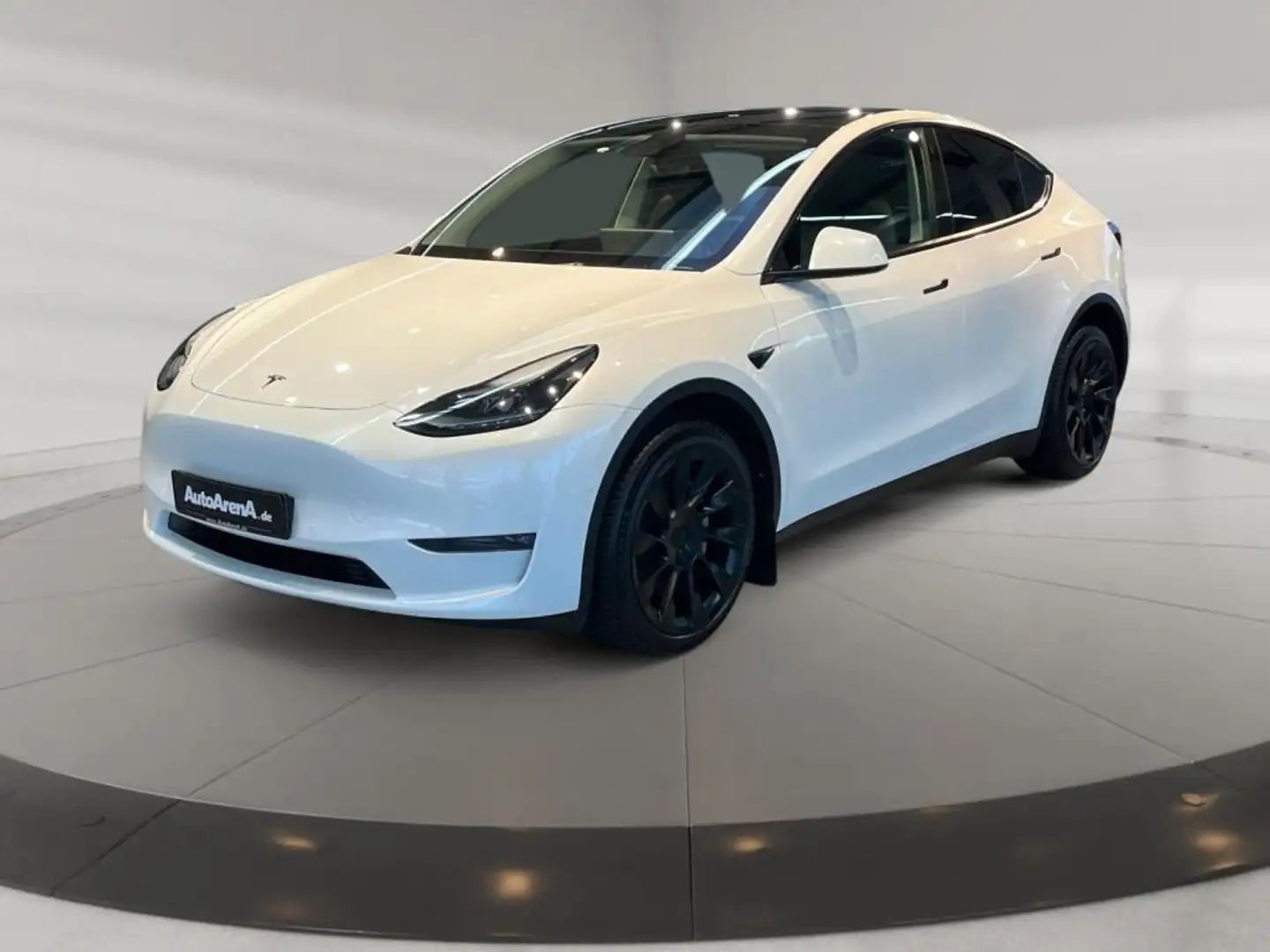 Tesla Model Y Long Range Dual AWD **MwSt ausweisbar Wit - 1