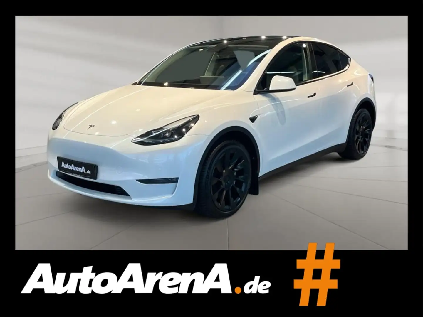 Tesla Model Y Long Range Dual AWD **MwSt ausweisbar Blanco - 1