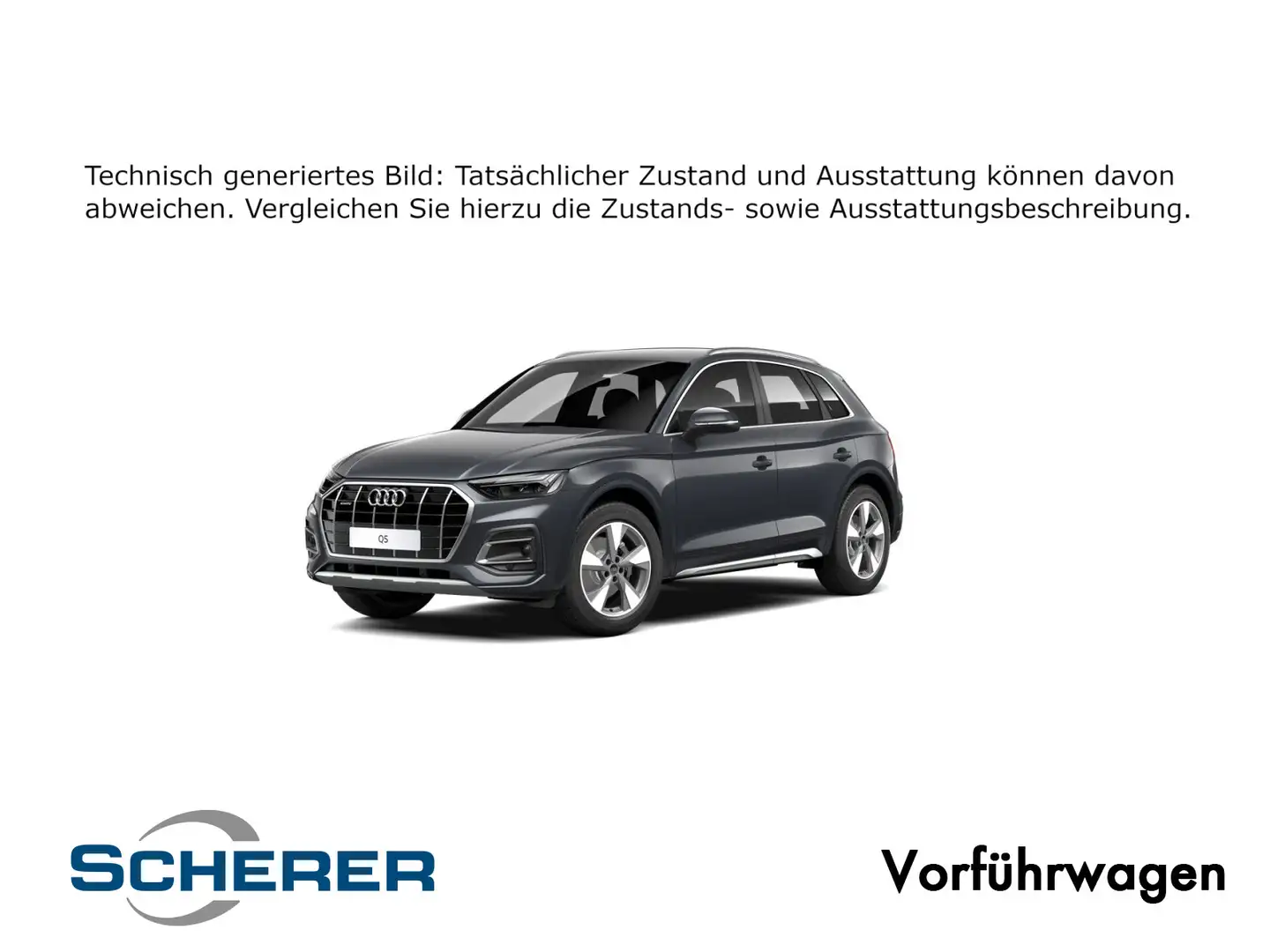 Audi Q5 40 TDI quattro advanced NAVI KAMERA Grau - 1