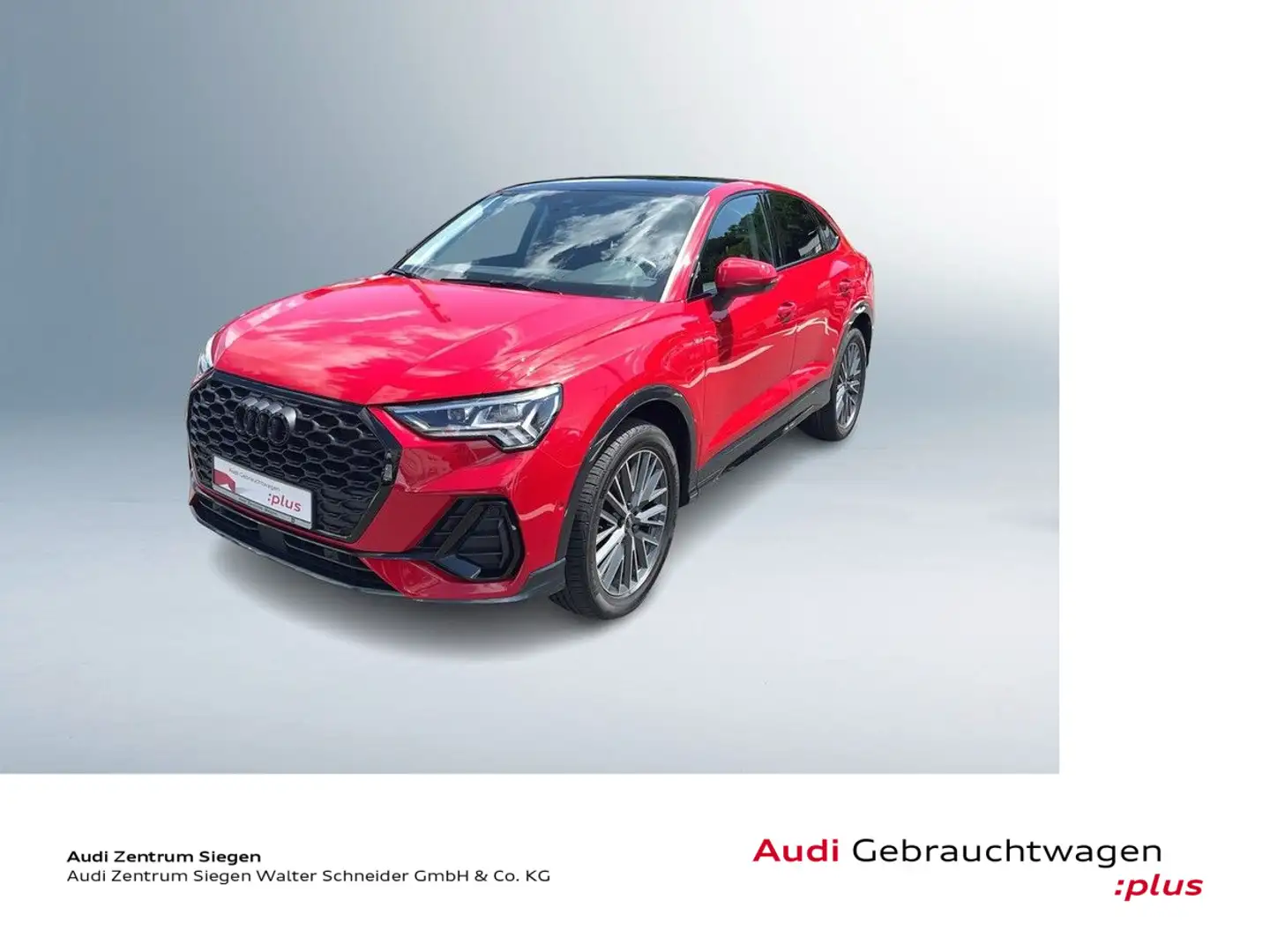 Audi Q3 45 TFSI e S line Matrix LED Schiebe Rot - 1