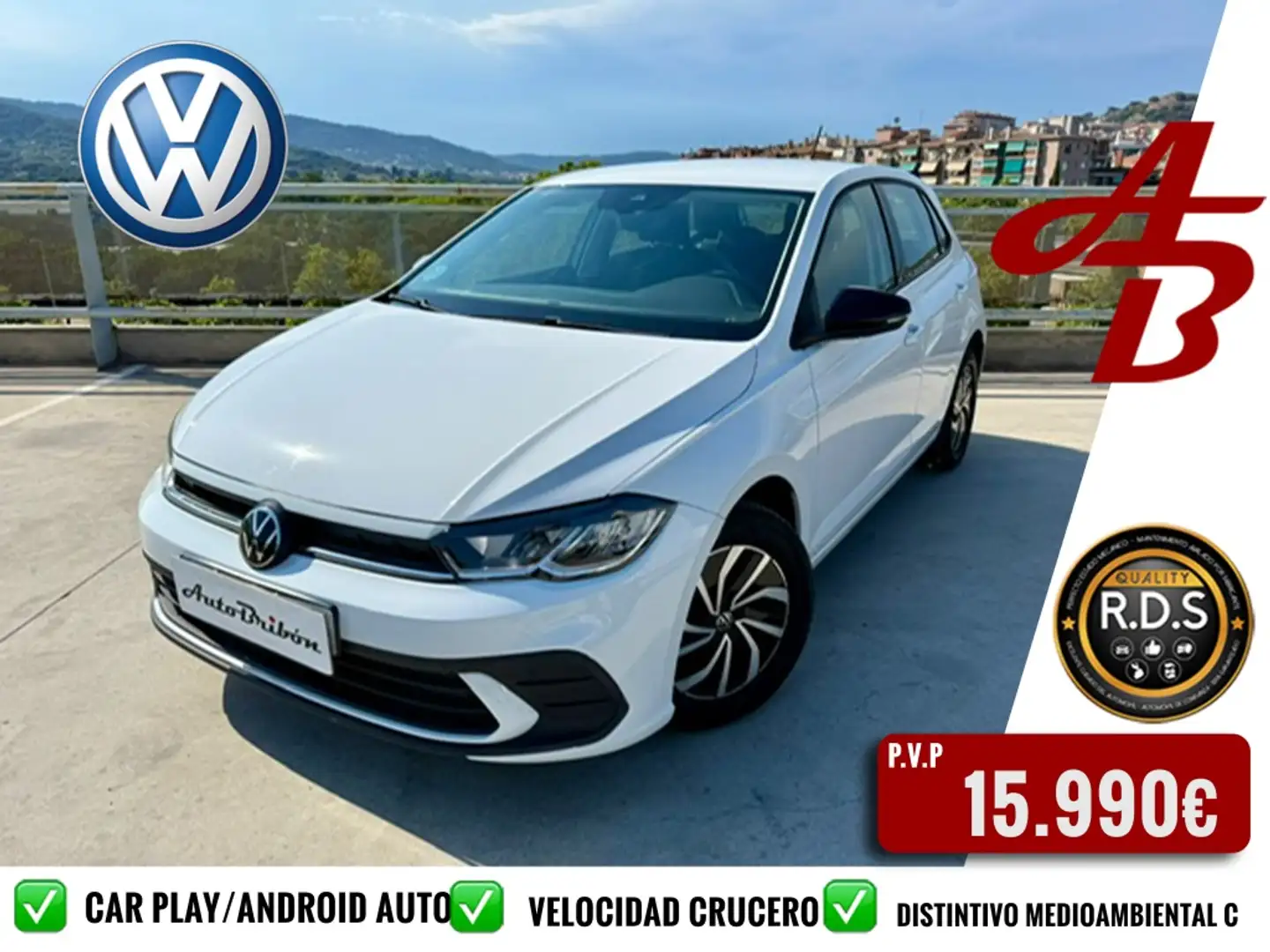 Volkswagen Polo 1.0 TSI 70kW Bianco - 1