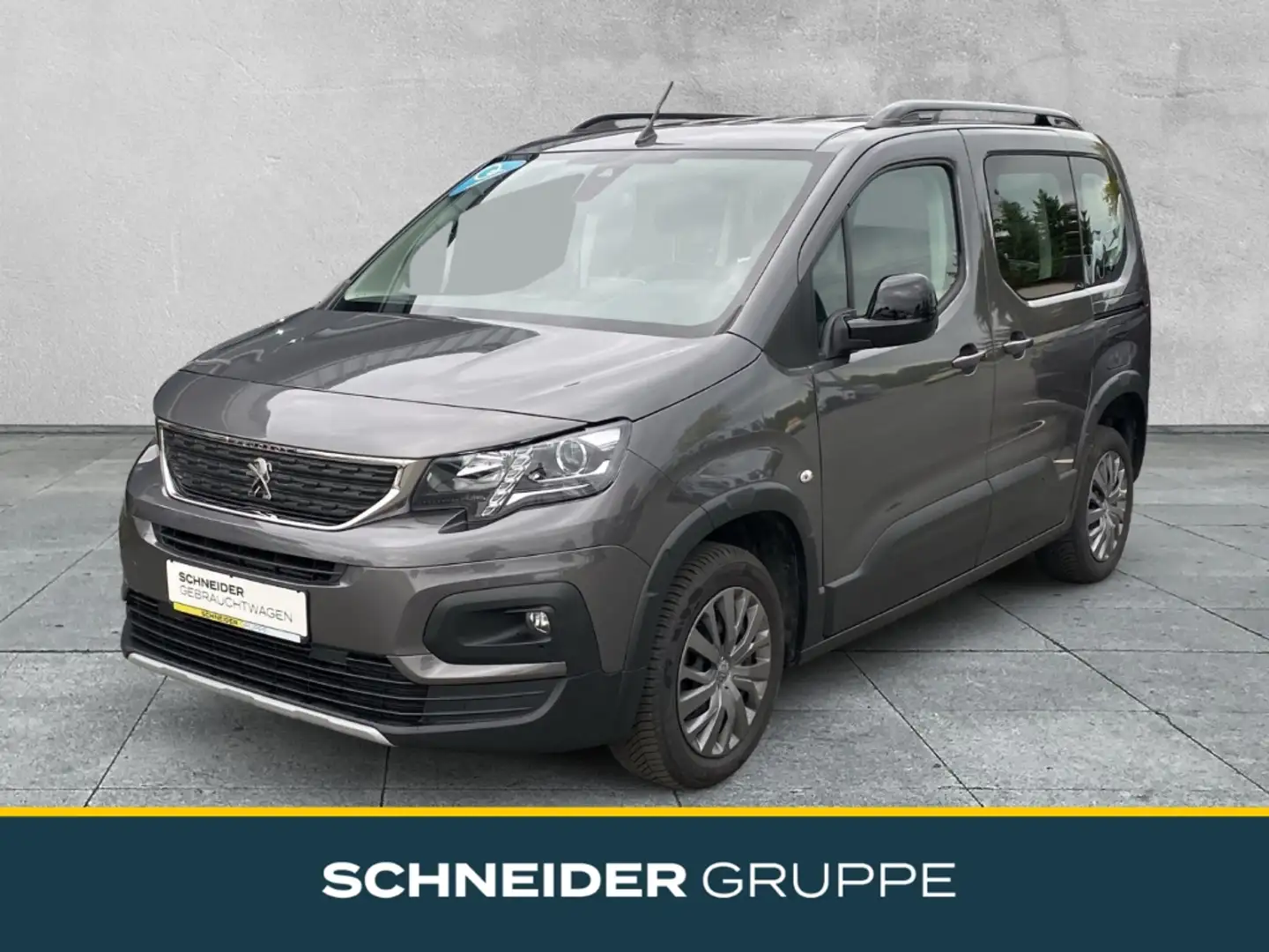 Peugeot Rifter 1.2 PURETECH 110 ALLURE L1 Allure +AHK+NAVI+SHZ+ Grau - 1
