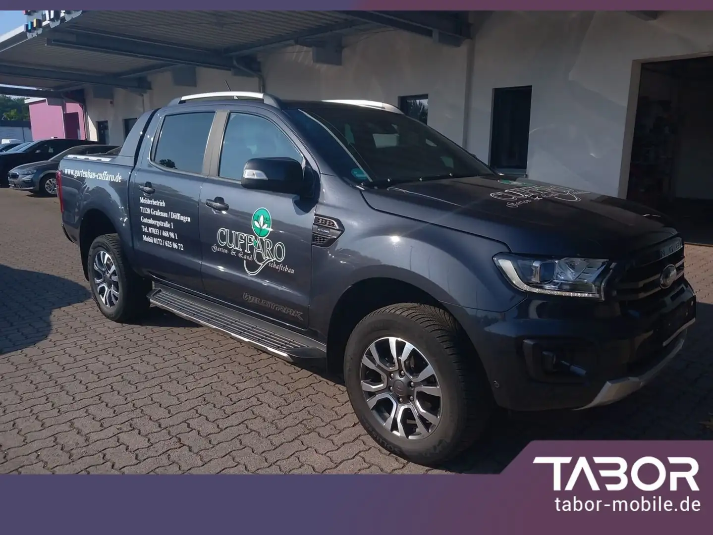 Ford Ranger 213 4x4 Wildtrak DK Rollo ParkA AHK ACC Grau - 2