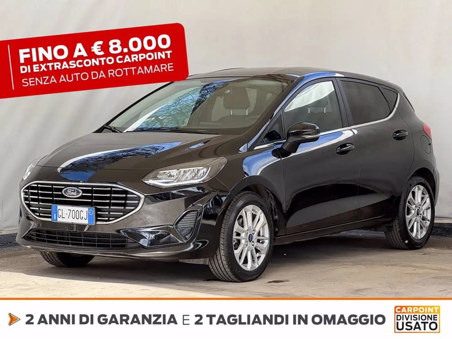 Ford Fiesta 5p 1.0 ecoboost business s&s 100cv Nero - 1