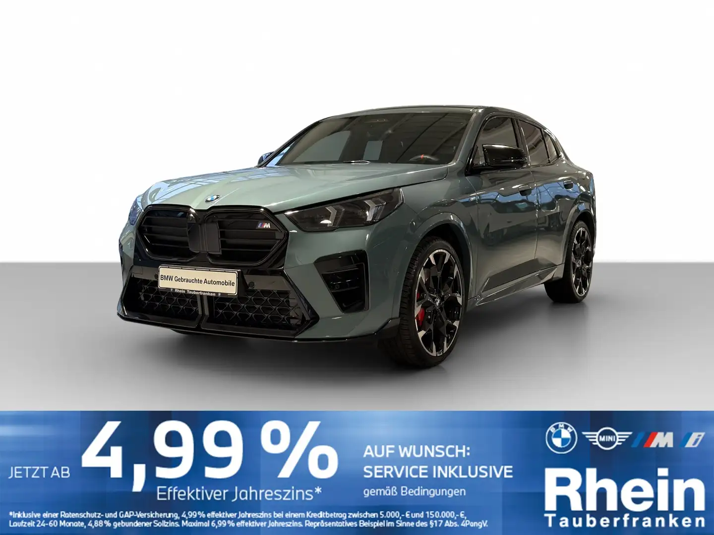 BMW X2 M35i xDrive HUD*hk*LED+*360*AKUSTIK*LHZ*MEMO Grün - 1