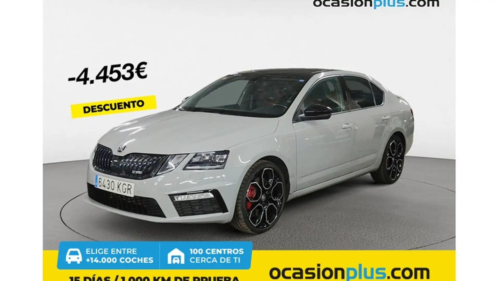 Skoda Octavia 2.0 TSI RS DSG 180kW Gris - 1