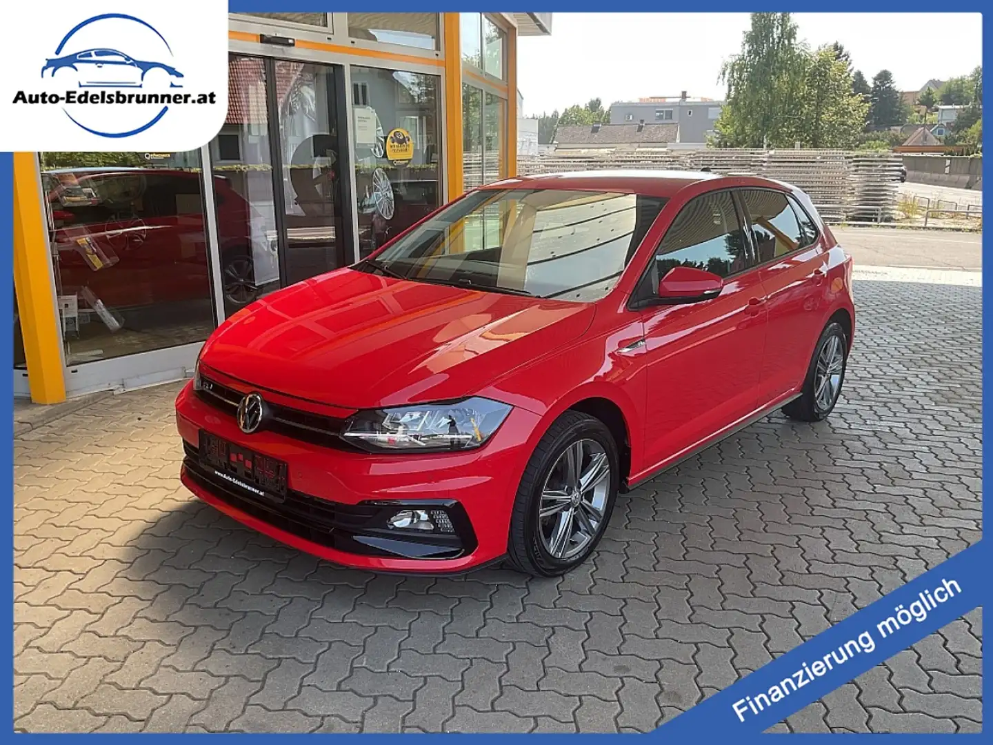 Volkswagen Polo 1,0 TSI Comfortline**R-LINE*APP-CONNECT*ACC** Rot - 1