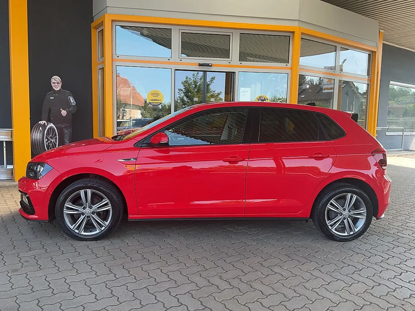 Volkswagen Polo 1,0 TSI Comfortline**R-LINE*APP-CONNECT*ACC** Rot - 2