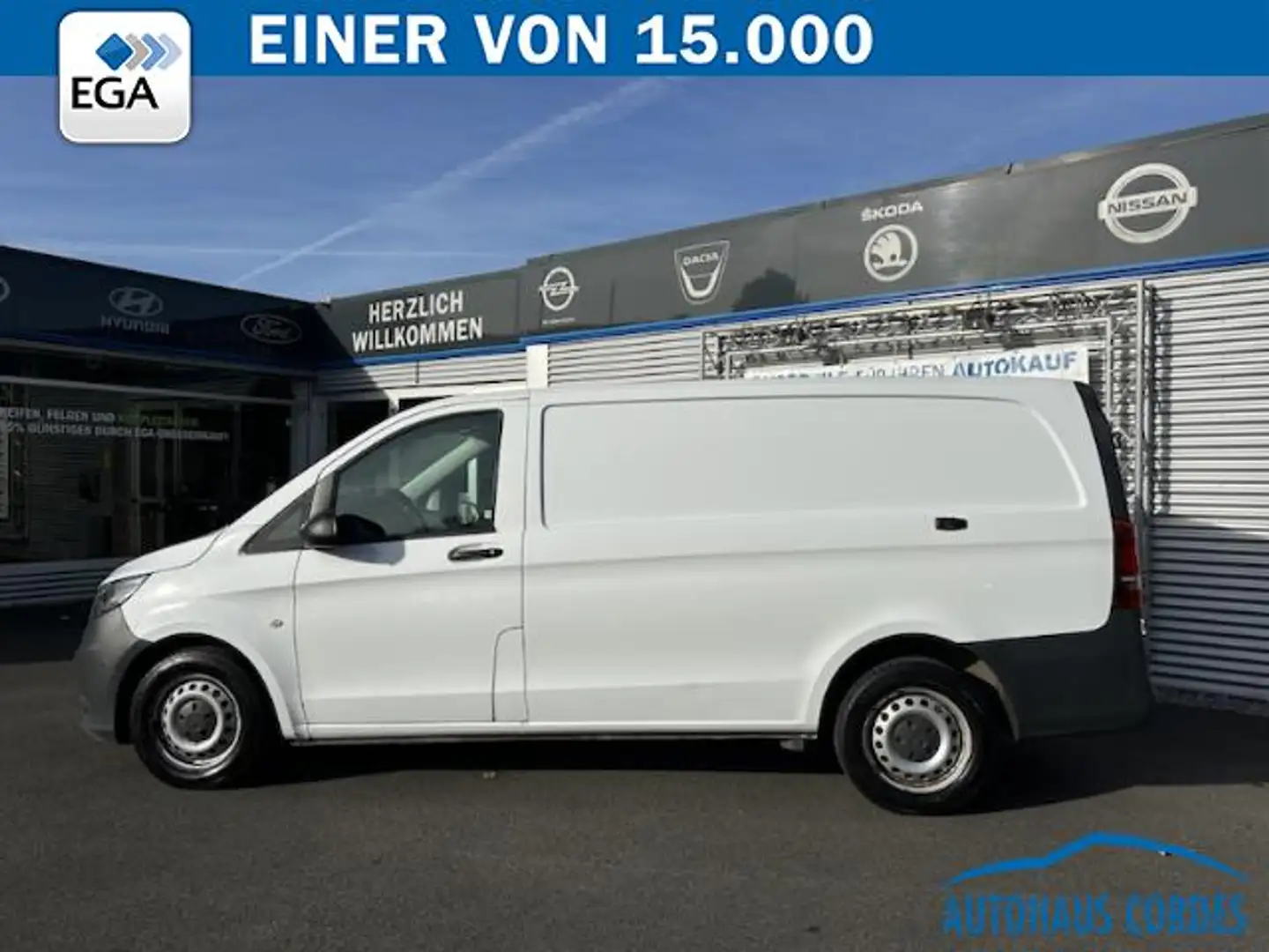 Mercedes-Benz Vito 114 CDI LANG VA BASE KLIMA*BTH*PDC*TEMPOMAT*A Weiß - 2