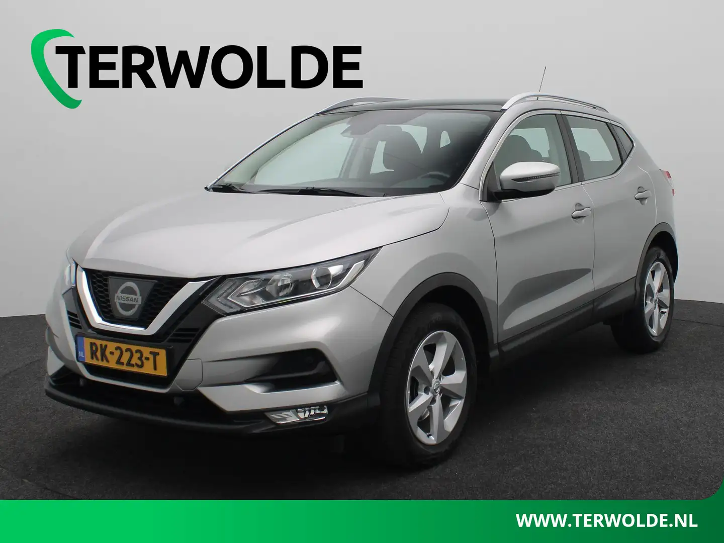 Nissan Qashqai 1.2 Acenta | Panoramadak | Trekhaak | Gris - 1