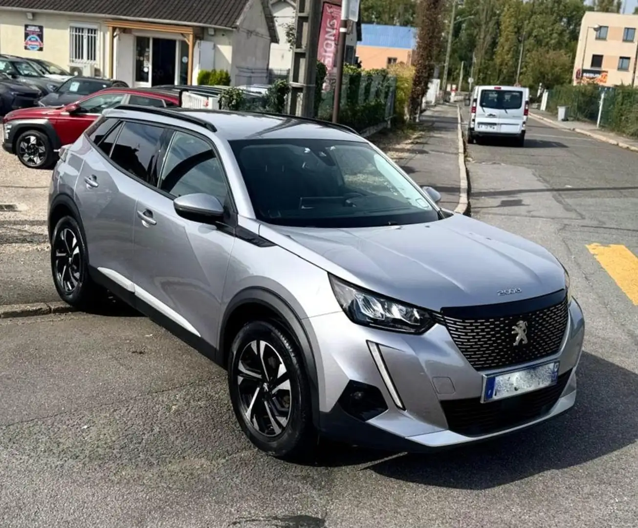 Peugeot 2008 1.2 PT 130CV EAT8 ALLURE BUSINESS 10825HT DISTRIBUTION NEUVE Grigio - 1
