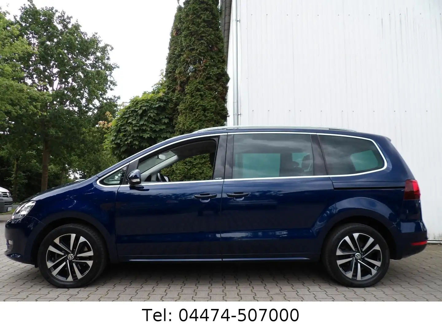 Volkswagen Sharan United 1.4 TSI DSG 150PS 7-Sitzer Standh. Blau - 2