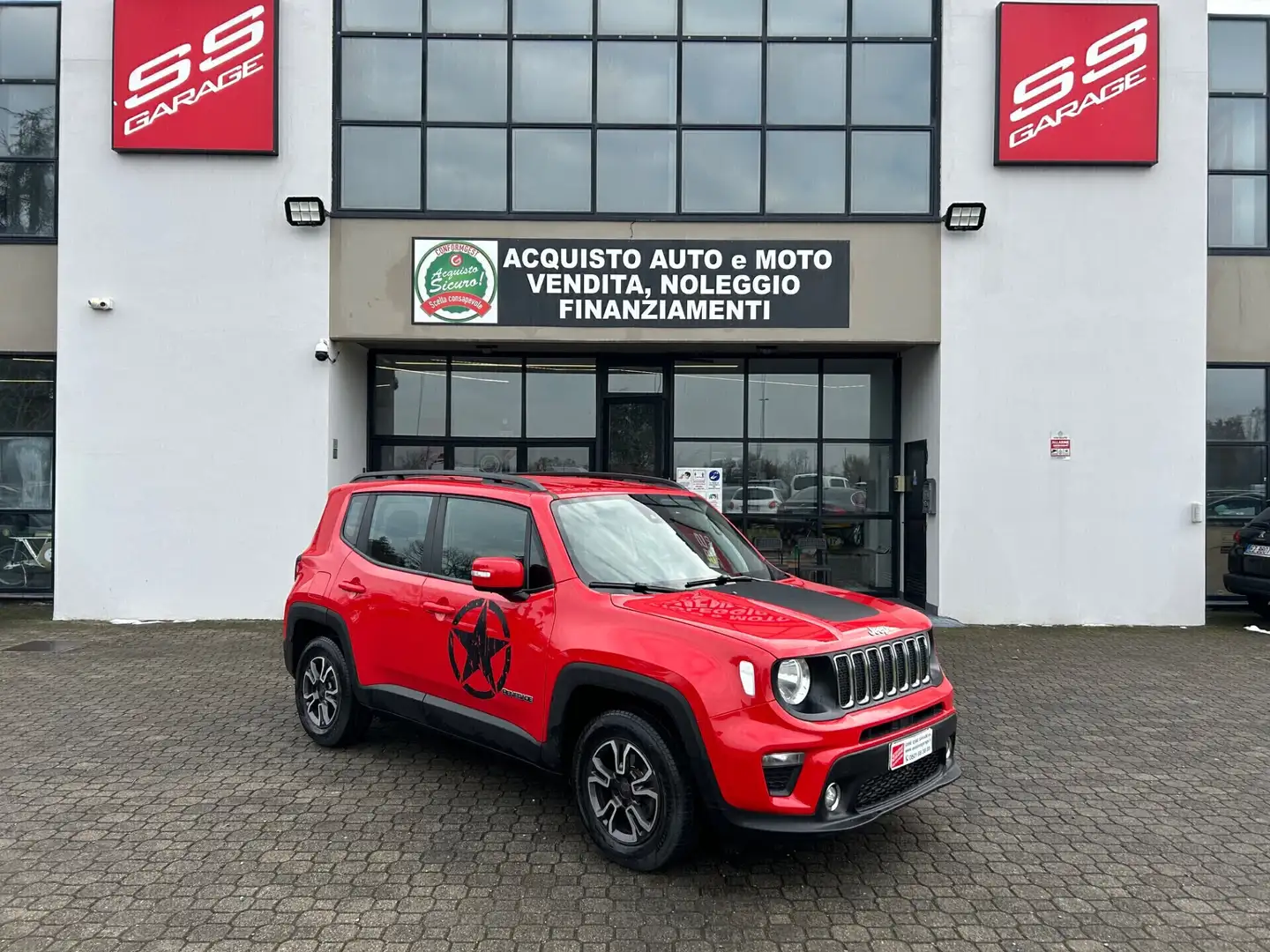 Jeep Renegade 1.6 Mjt 120 CV Longitude Rood - 1