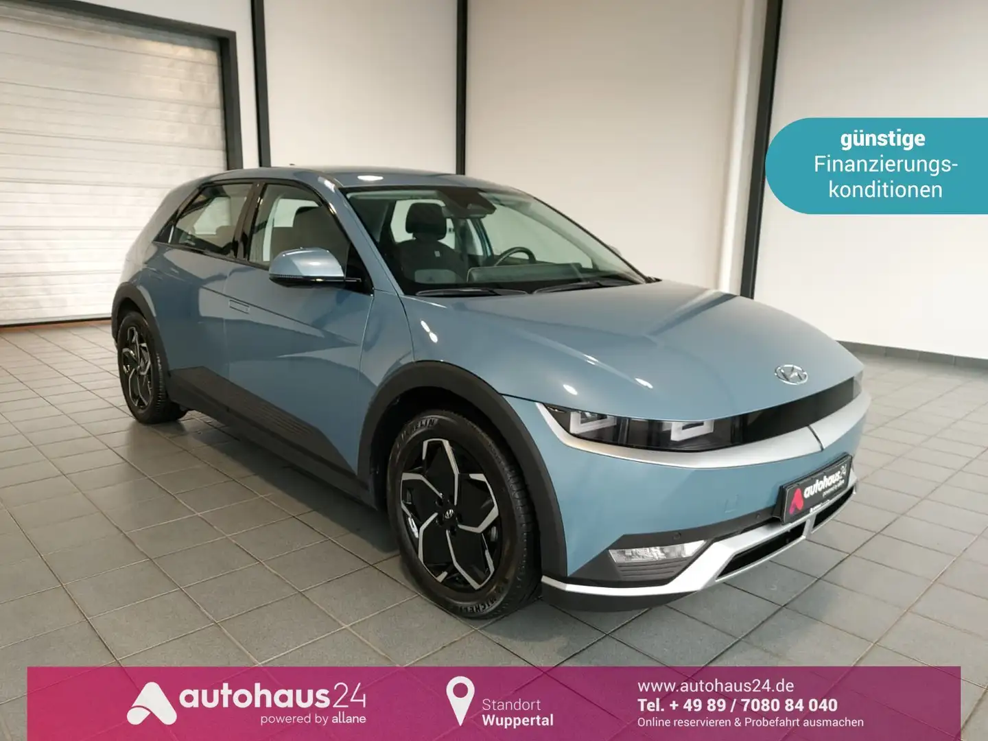 Hyundai IONIQ 5 Dynamiq 4WD 77,4 kWh|ACC|LED|Navi|Kamera Blu/Azzurro - 1