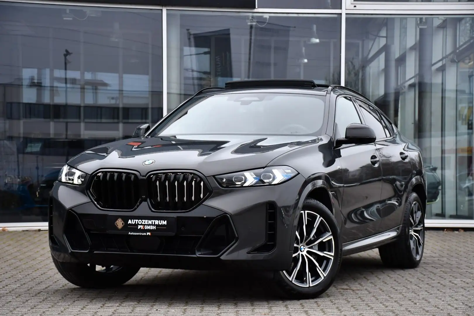 BMW X6 30d xDrive M-Sport Sky Lounge Iconic H&K SHZ Grigio - 1