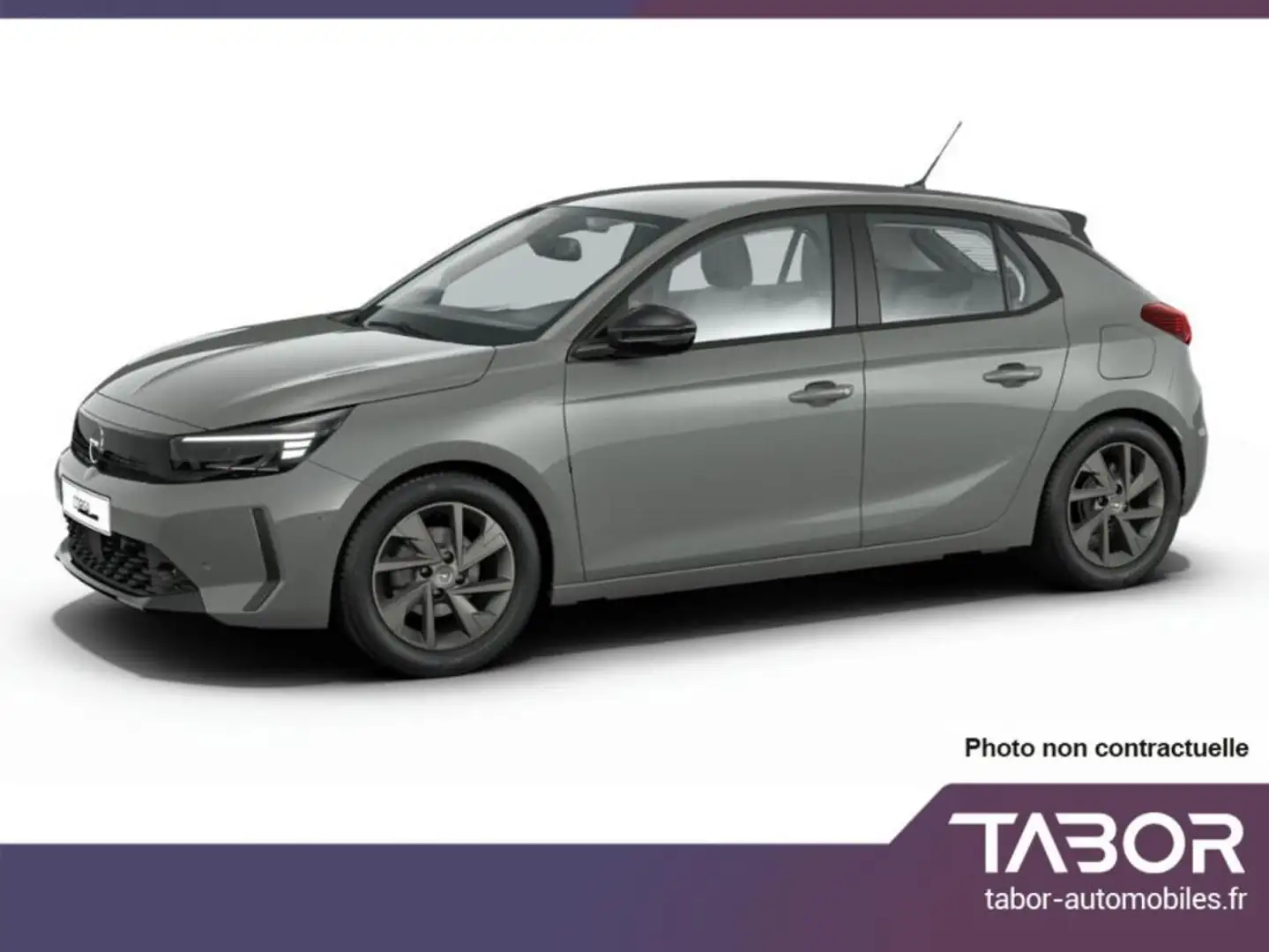Opel Corsa 1.2 Turbo 100 Edition LED 16p Cam Gris - 2