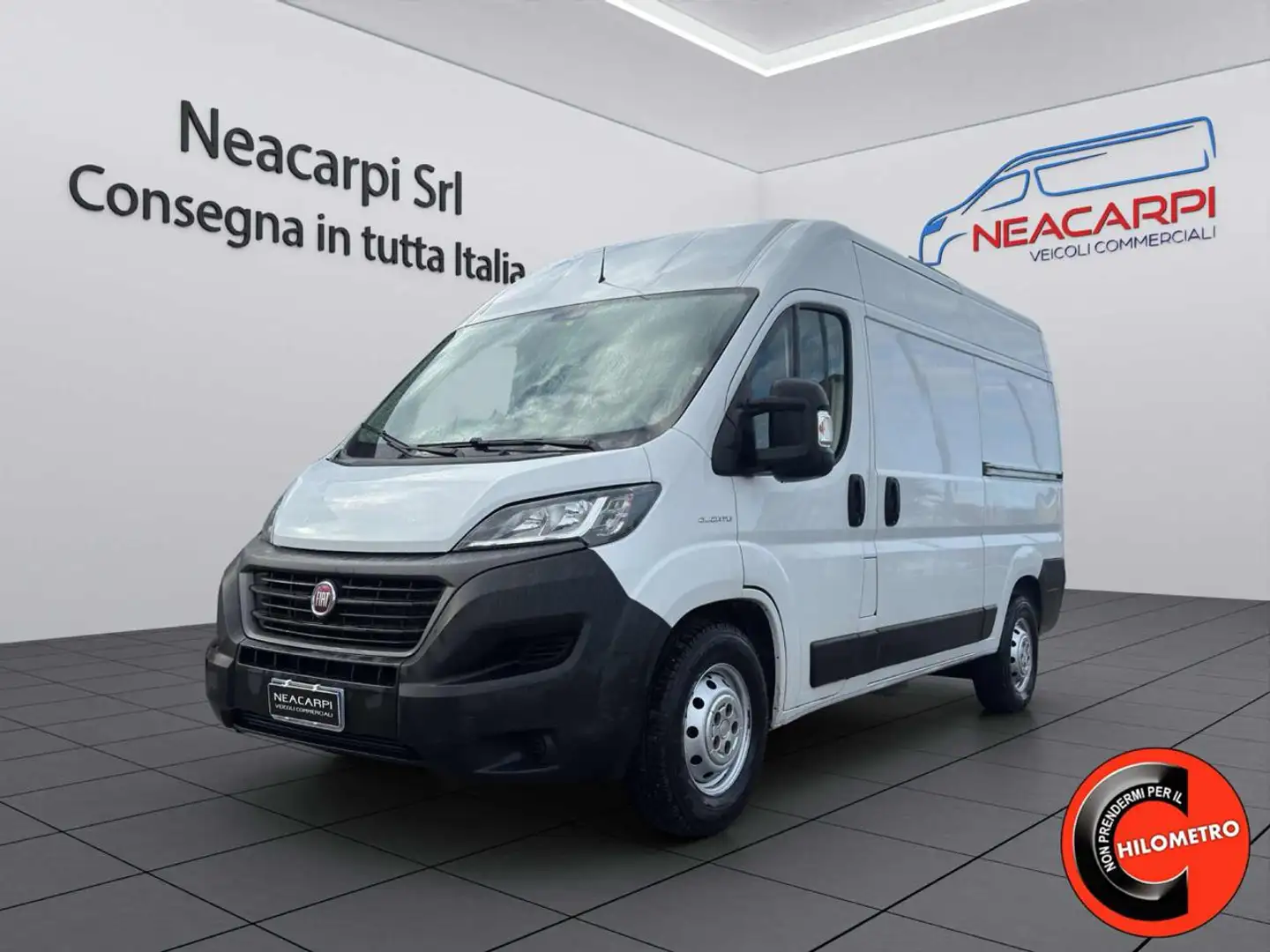 Fiat Ducato 35 MAXI 2.3 MJT 140CV (PM-TM L2H2)CRUISE-NAVI-E6D- Weiß - 1
