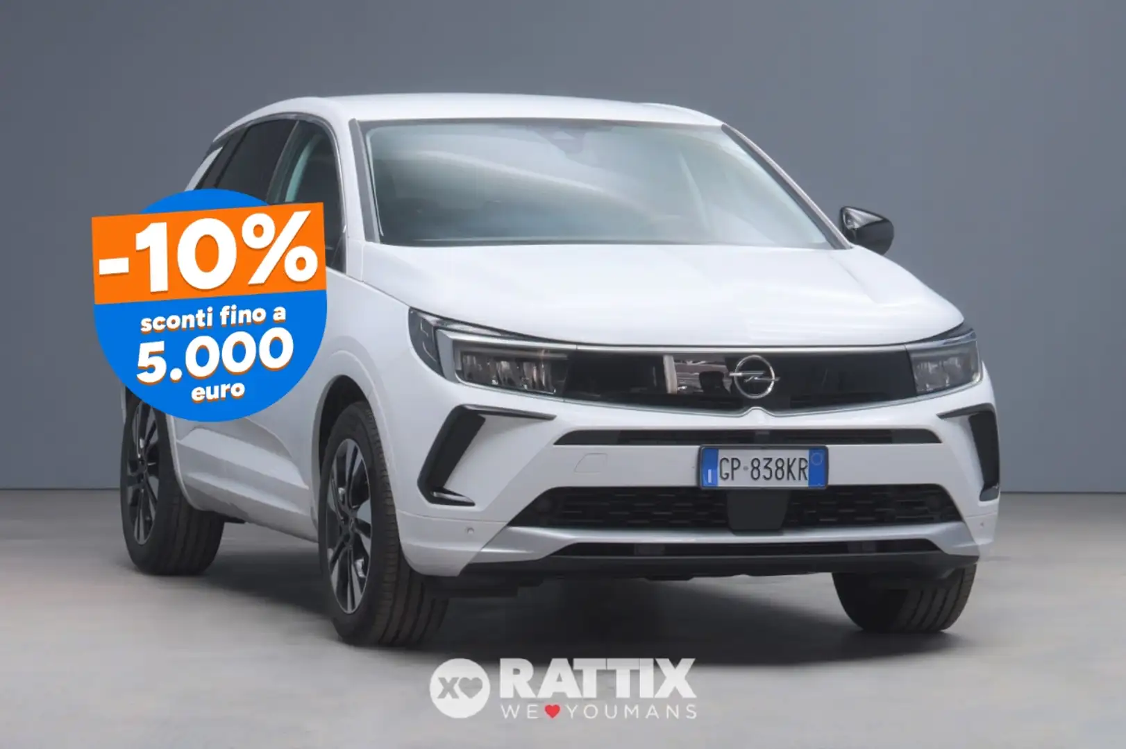 Opel Grandland 1.2 130CV Business Elegance AT8 Blanc - 1