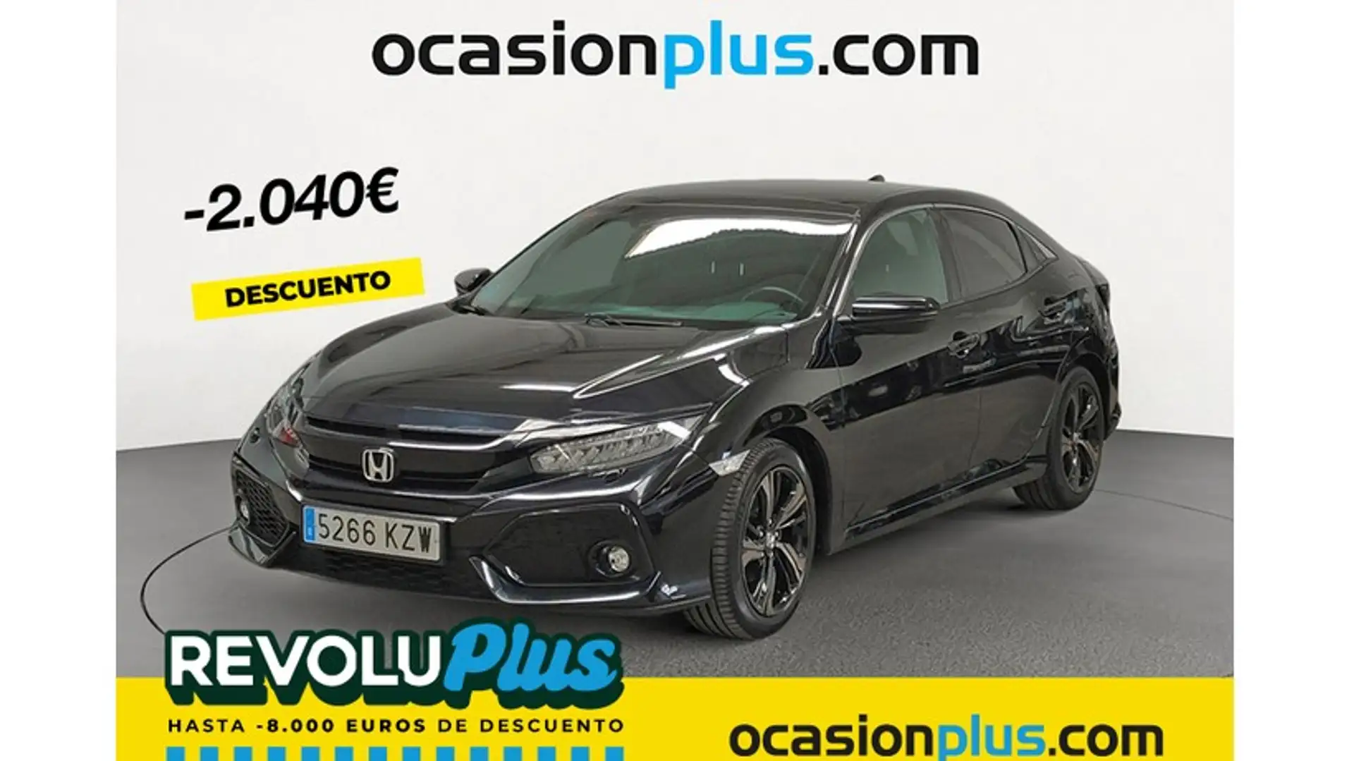 Honda Civic 1.0 VTEC Turbo Executive Negro - 1