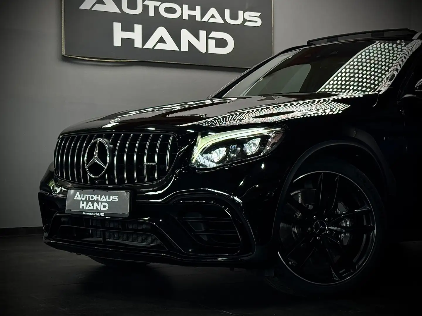 Mercedes-Benz GLC 63 AMG *4MATIC*PANO*BURMESTER*19%-Mwst.*2Hand Zwart - 2
