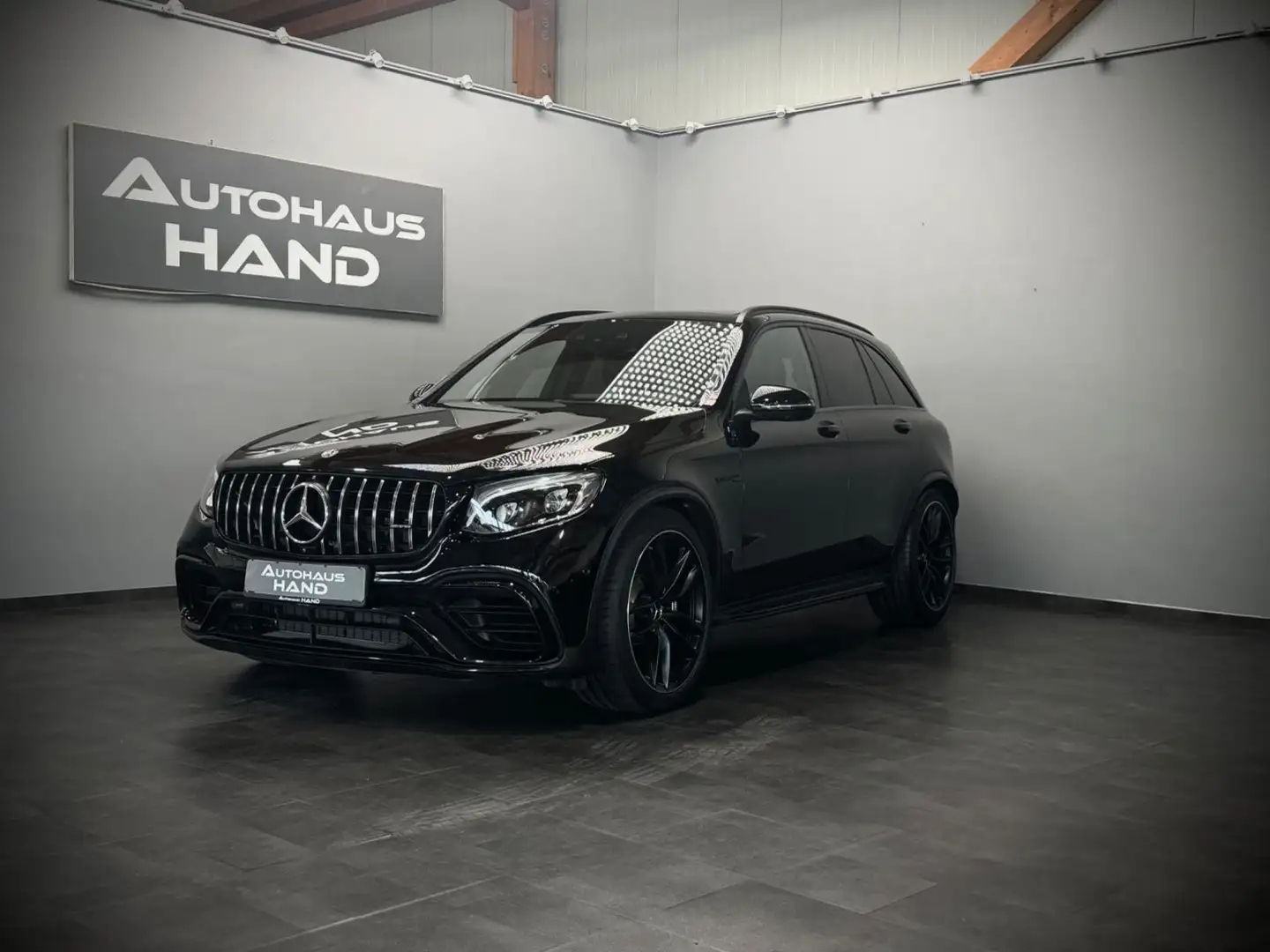 Mercedes-Benz GLC 63 AMG *4MATIC*PANO*BURMESTER*19%-Mwst.*2Hand Noir - 1