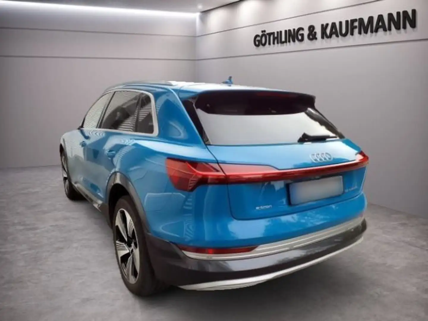 Audi e-tron 55 qu Advanced*B&O*Pano*Matrix*Virtual*Na Синій - 2