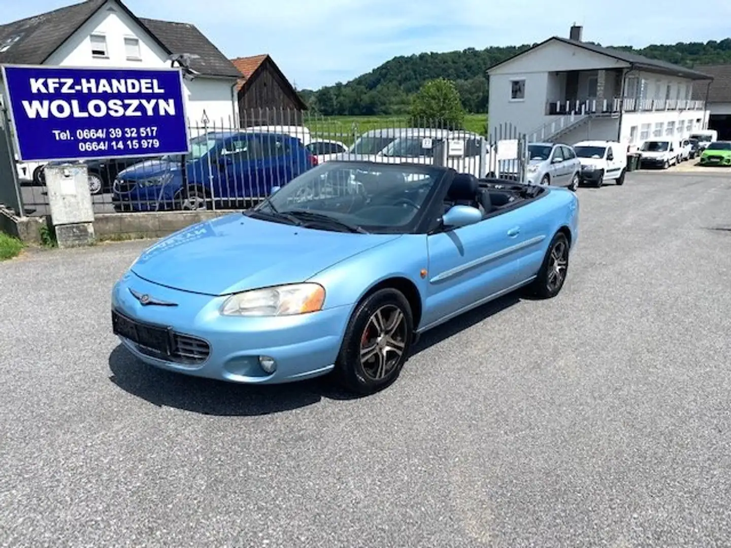 Chrysler Sebring Cabrio 2,7 LX Limited Aut. NEUES PICKERL 1-2025 Blue - 1