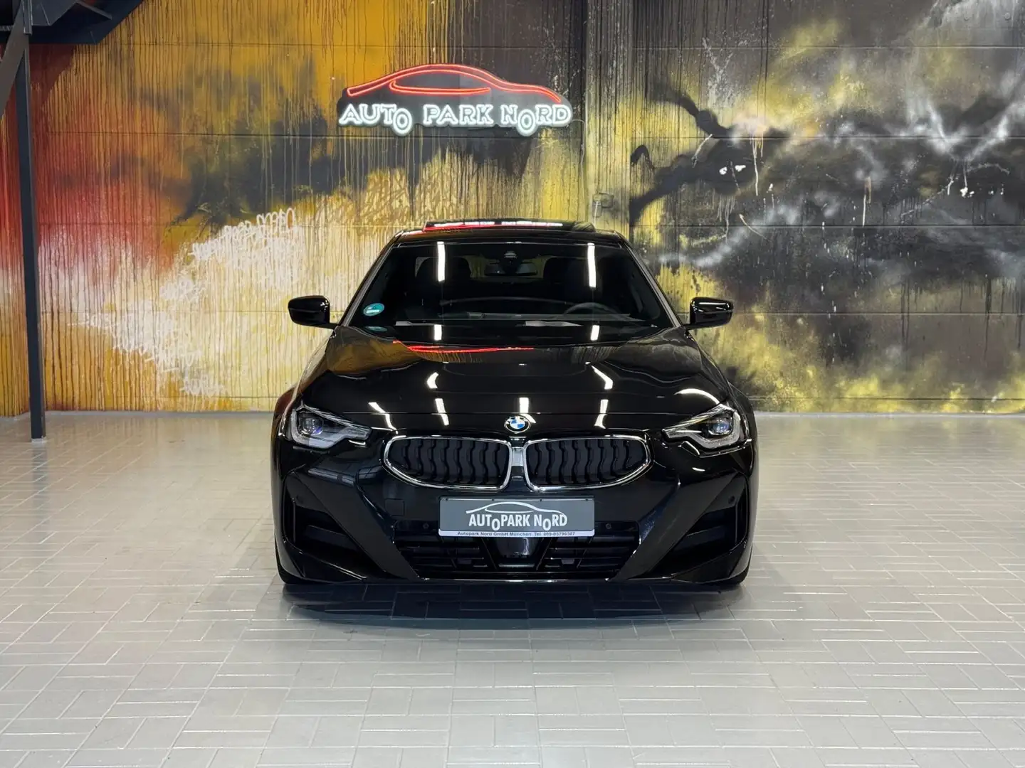BMW 220 i Coupe M Sport Aut. LED~EL.GSD~HEADUP~KAMERA Schwarz - 2