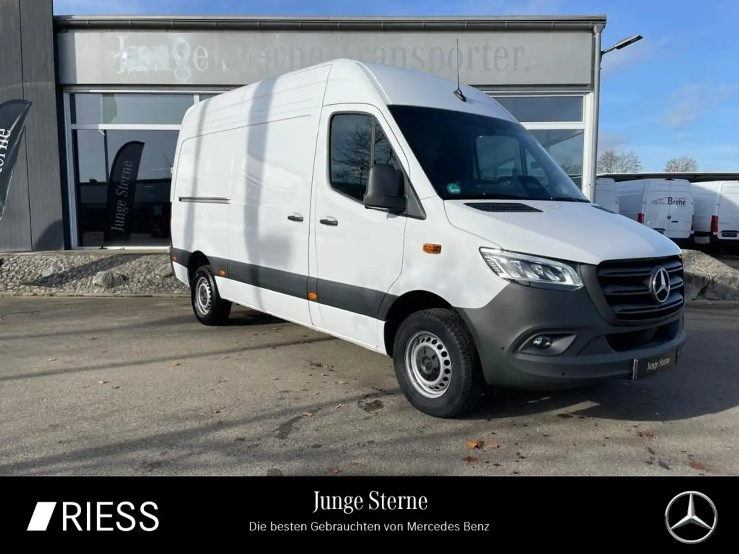 Mercedes-Benz Sprinter 317 CDI KA/PRO/FACELIFT/L2H2/MBUX/NAVI/KLIMA/AUTOM Blanc - 1
