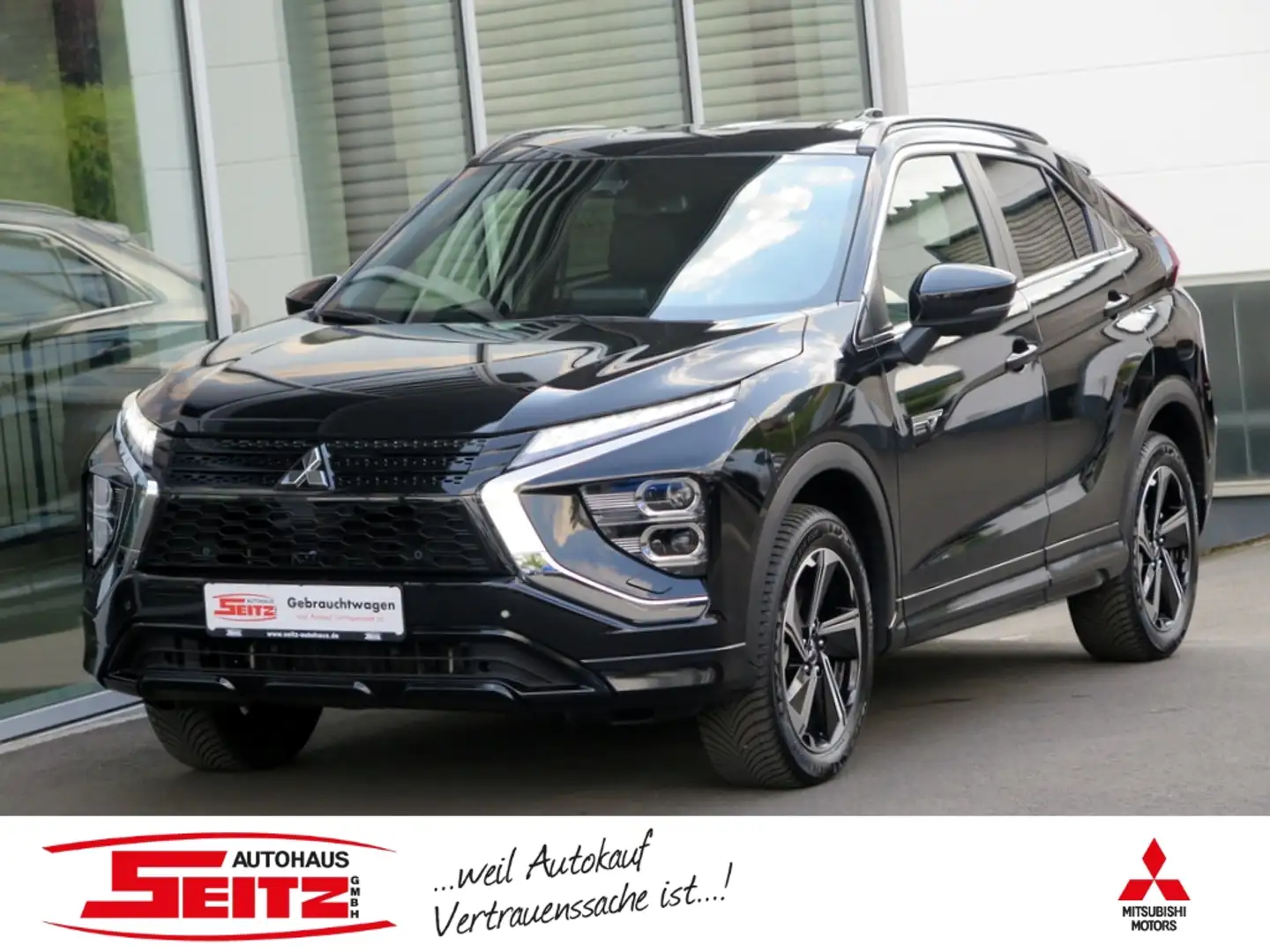 Mitsubishi Eclipse Cross PHEV SELECT 360° Kamera PDC vr.+hi. LED-Scheinwerf Schwarz - 1