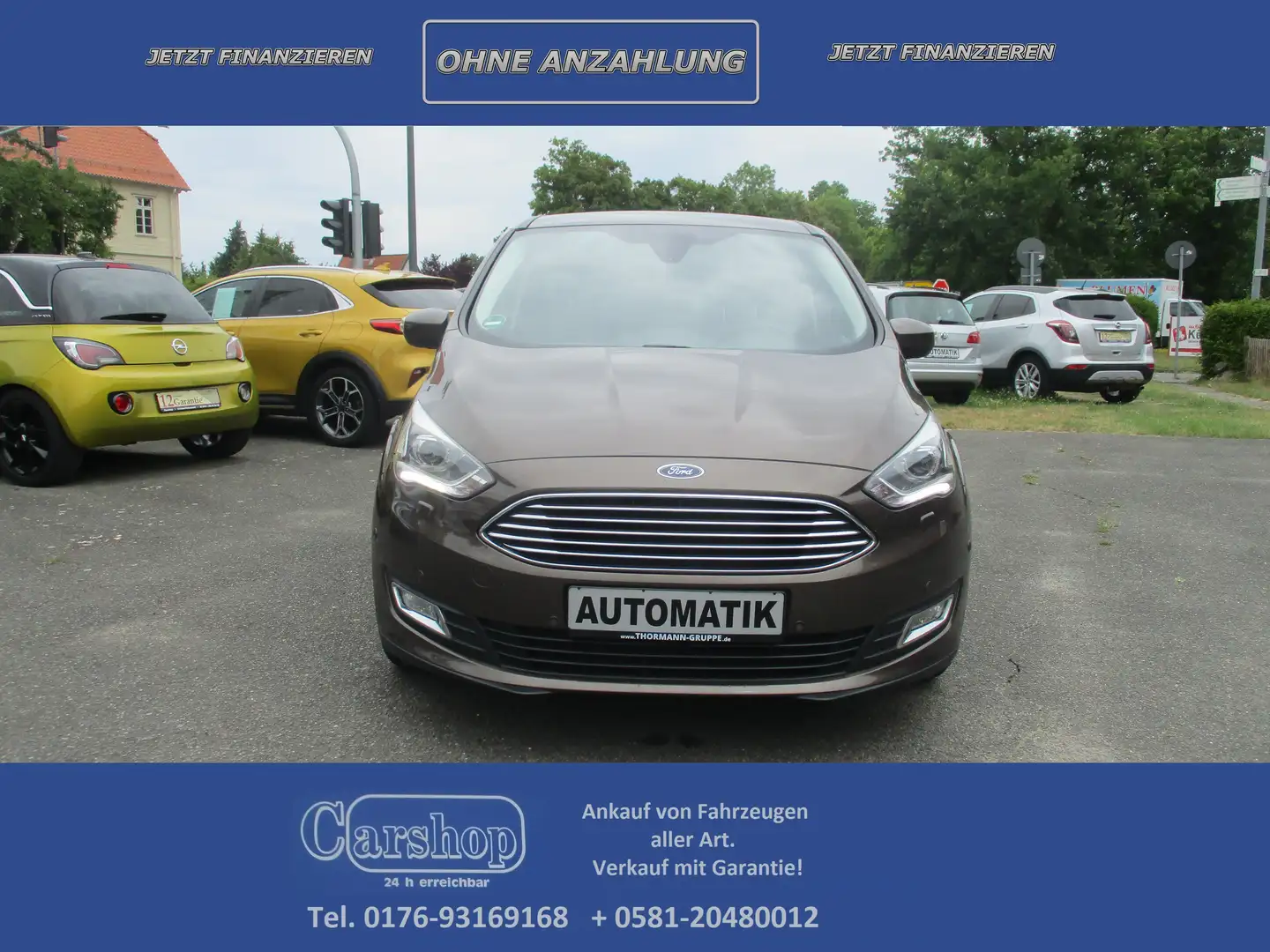 Ford C-Max Titanium / Automatik / Klima / AHK . . . Brun - 1