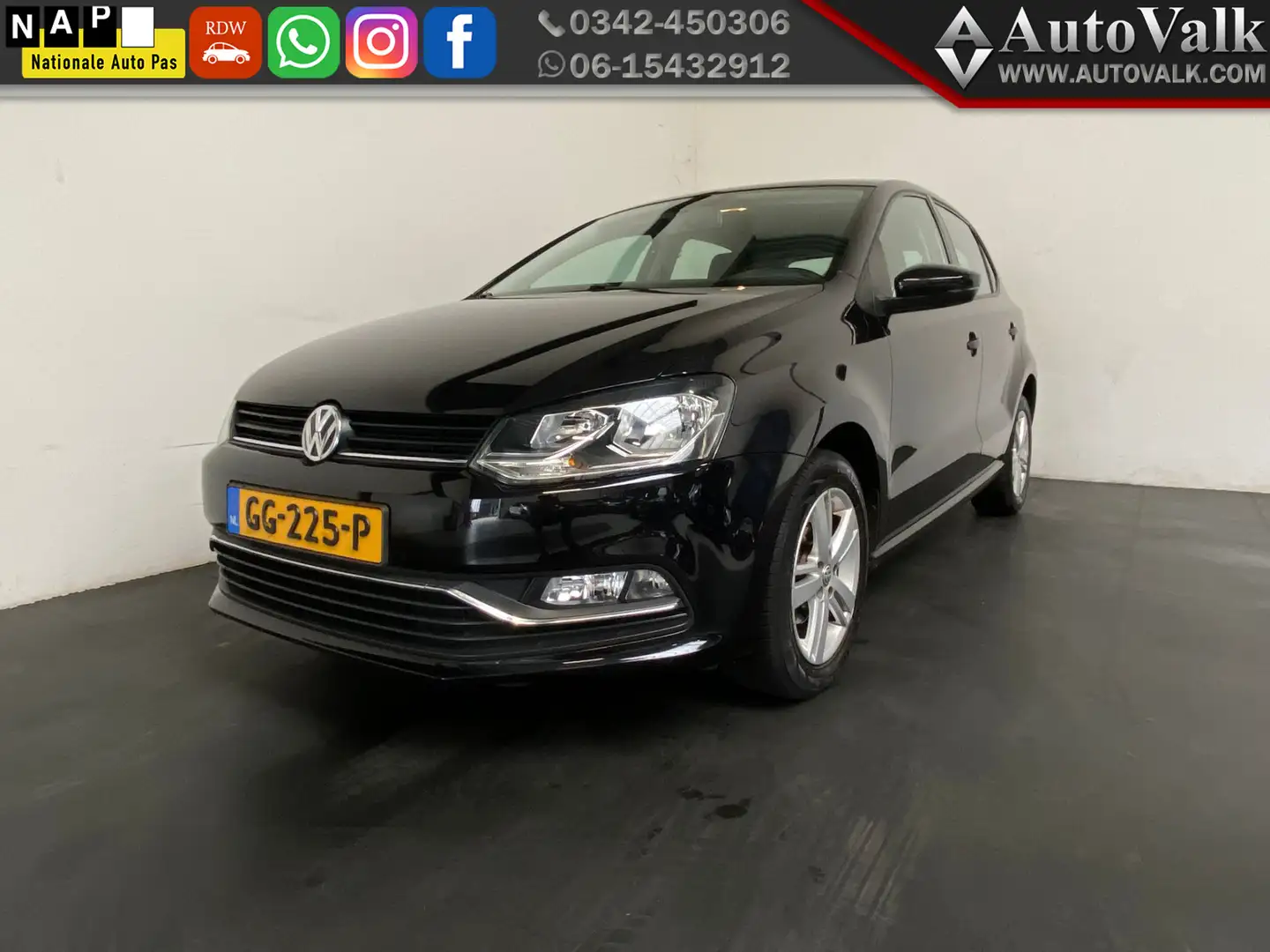 Volkswagen Polo 1.2 TSI Highline Noir - 1