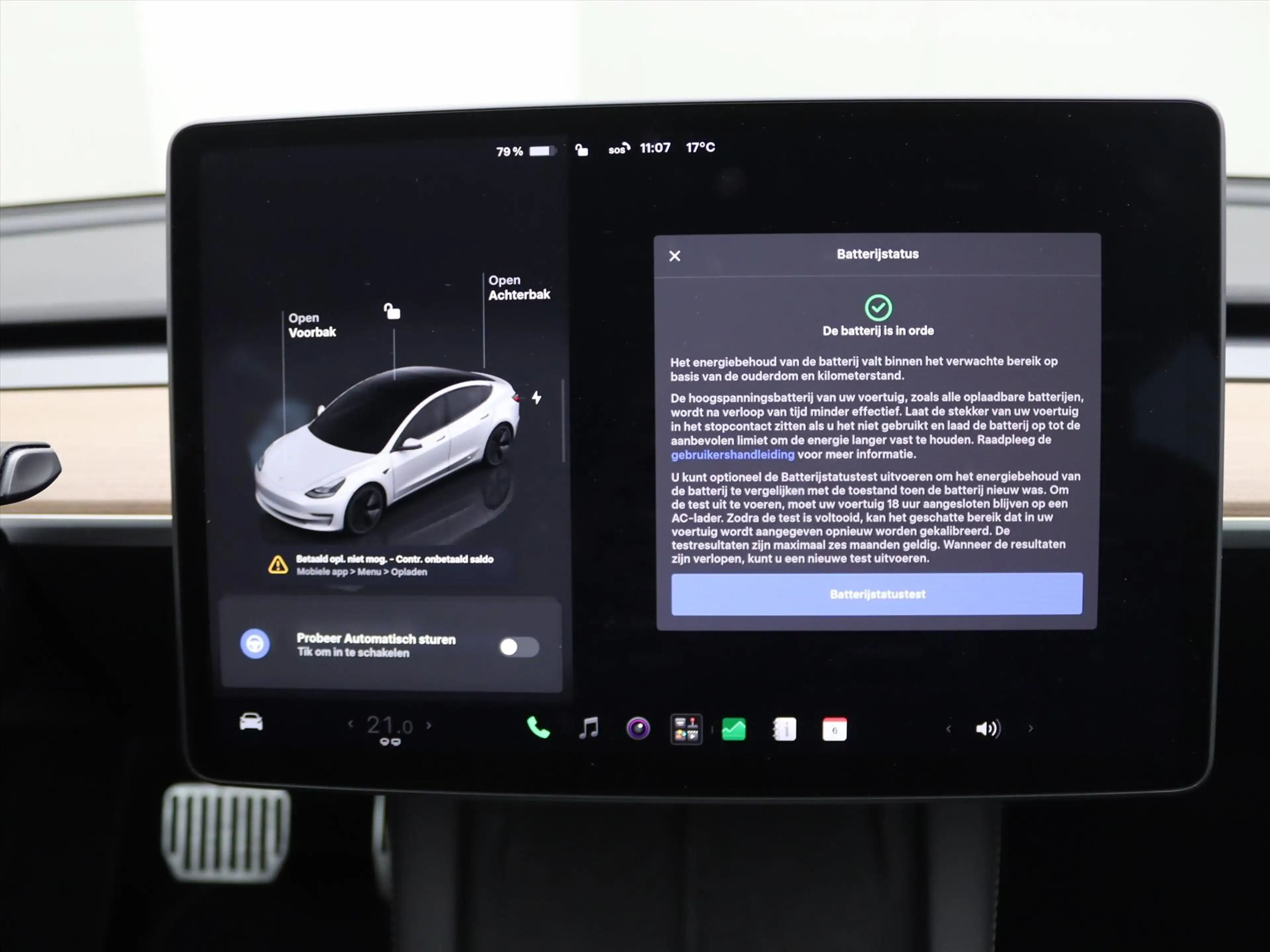 Tesla Model 3 Long-Range AWD 351pk 75 kWh UPGRADE 93% SoH [ AMD — photo 35
