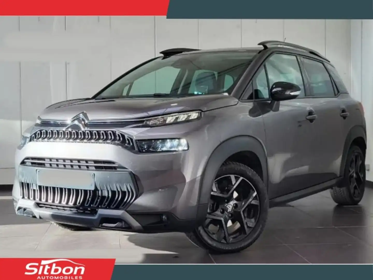 Citroen C3 Aircross 1.2 PureTech 110 Max CAMERA GPS GRIP CONTROL Gris - 1