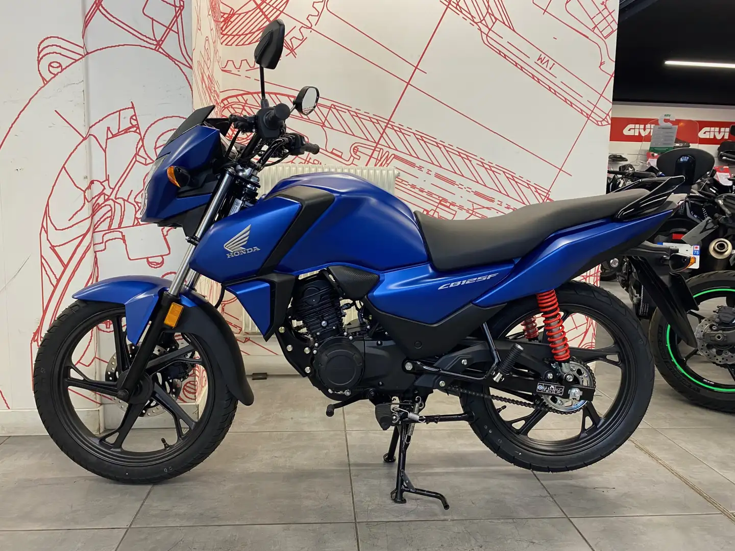 Honda CBF 125 Azul - 2