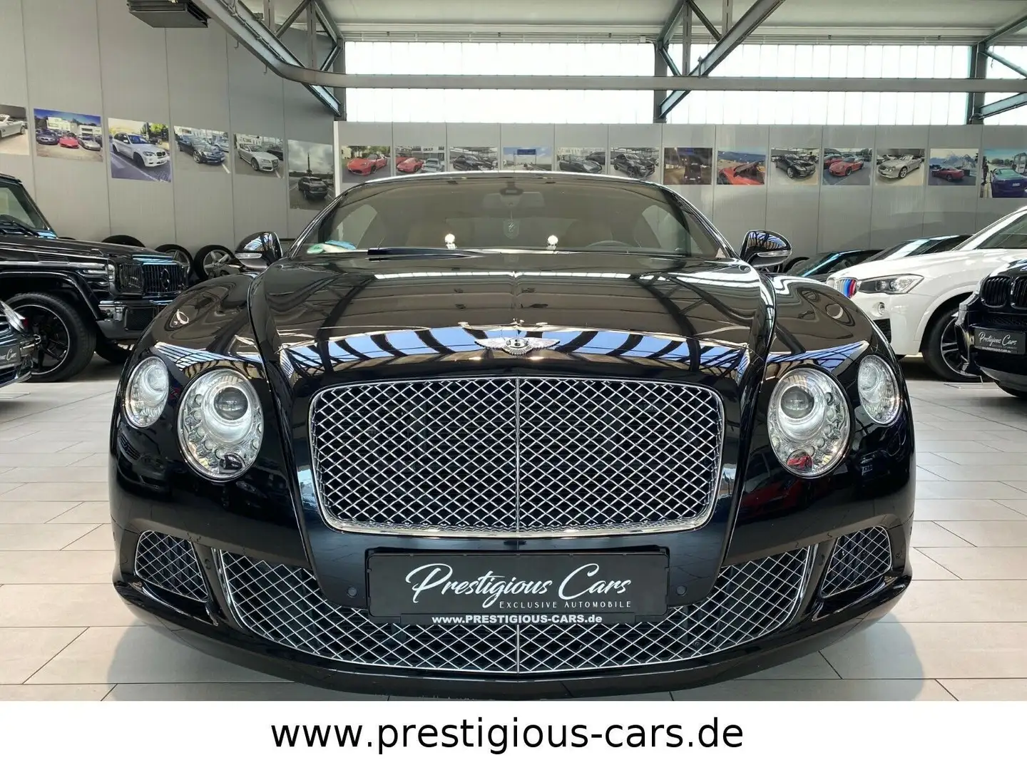 Bentley Continental GT 6.0 W12 LederDarkBourbon STARSKY! Zwart - 1
