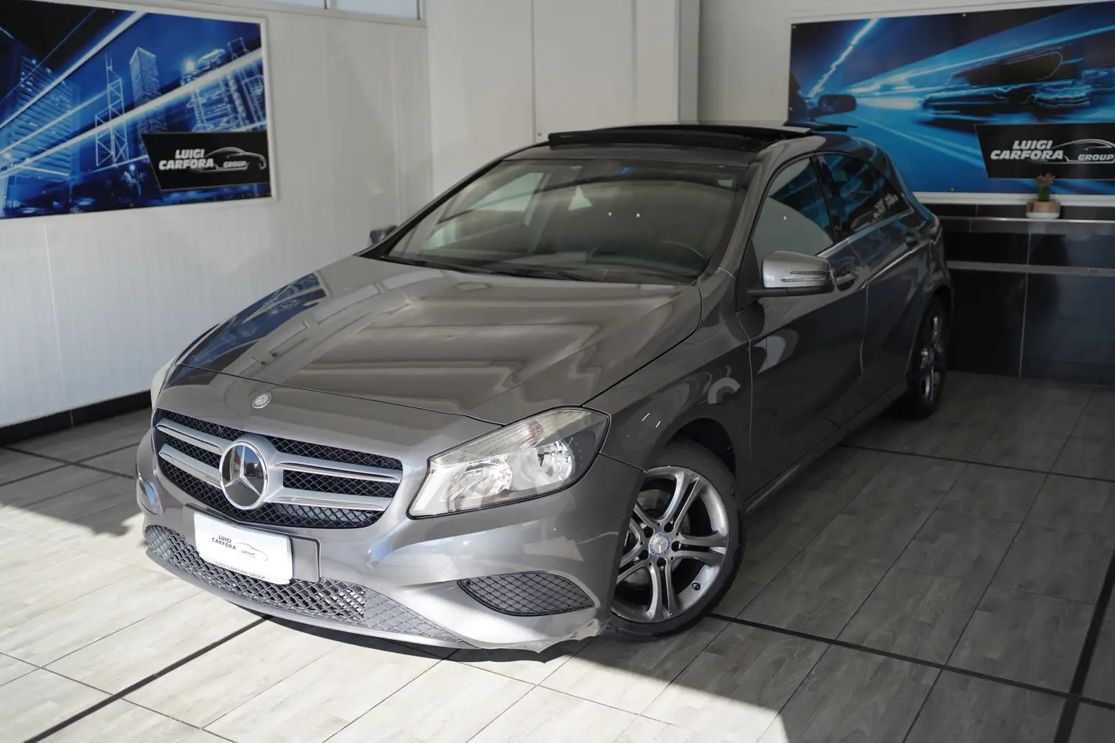 Mercedes-Benz A 200 CDI Sport +m Tetto Apribile Gris - 1