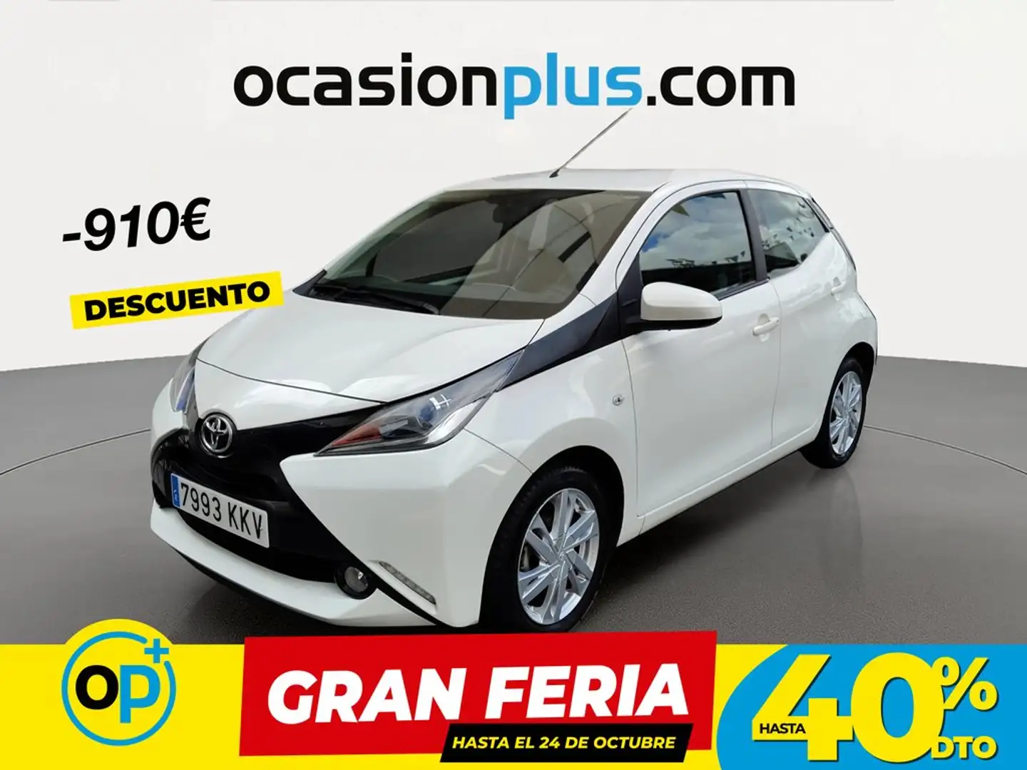 Toyota Aygo 1.0 VVT-i x-play Blanco - 1