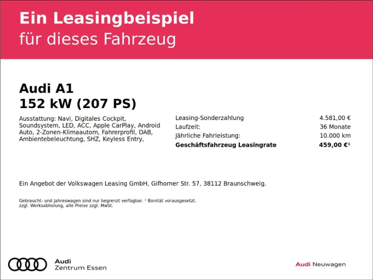 Audi A1 SPORTBACK 40 TFSI S LINE LED NAVI SONOS Verde - 2