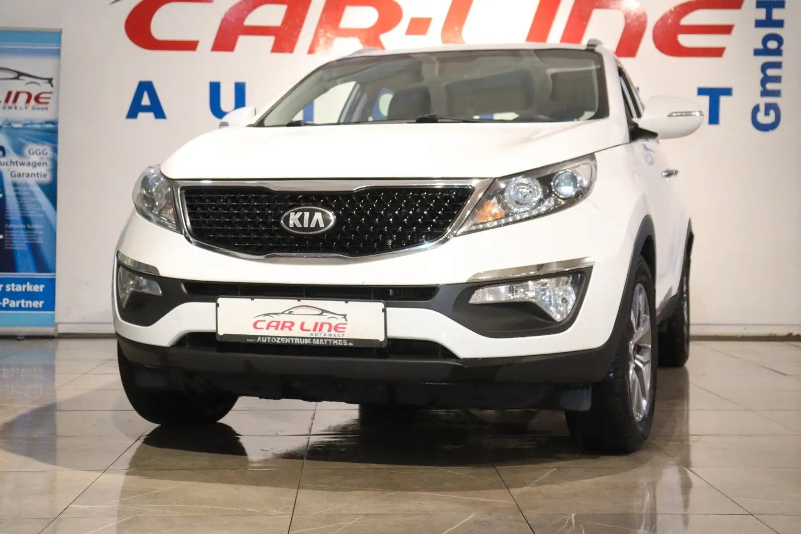 Kia Sportage *Klima*Alu*PDC*AHK 1,2t* Weiß - 1