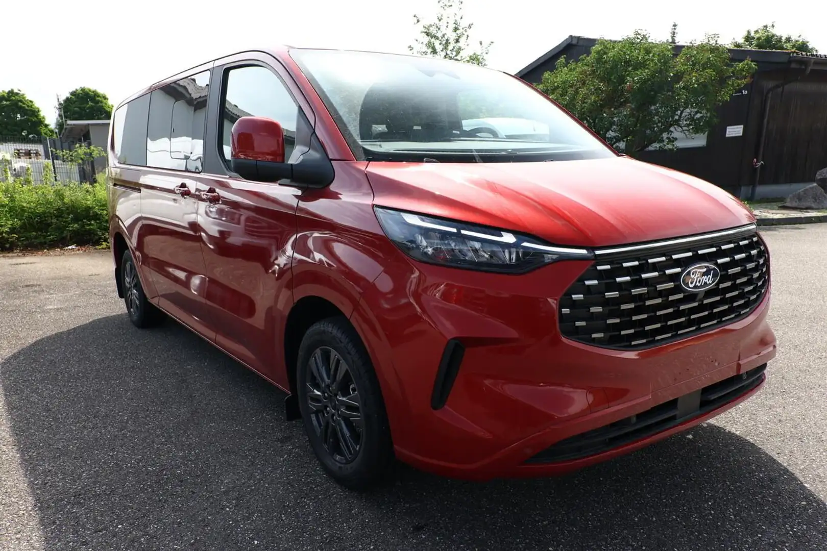 Ford Tourneo Custom Titanium TDCi 170 Aut Tit 320L2 ACC AHK 125 kW ... Rojo - 1
