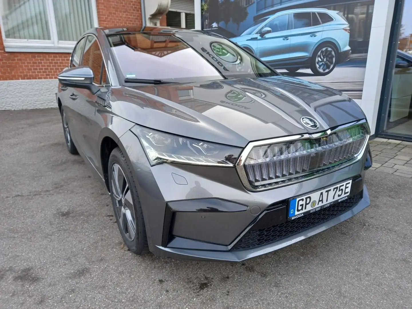 Skoda Enyaq Coupé iV 80 Suite AHK, LEDER, HEAD-UP,20" Szürke - 2